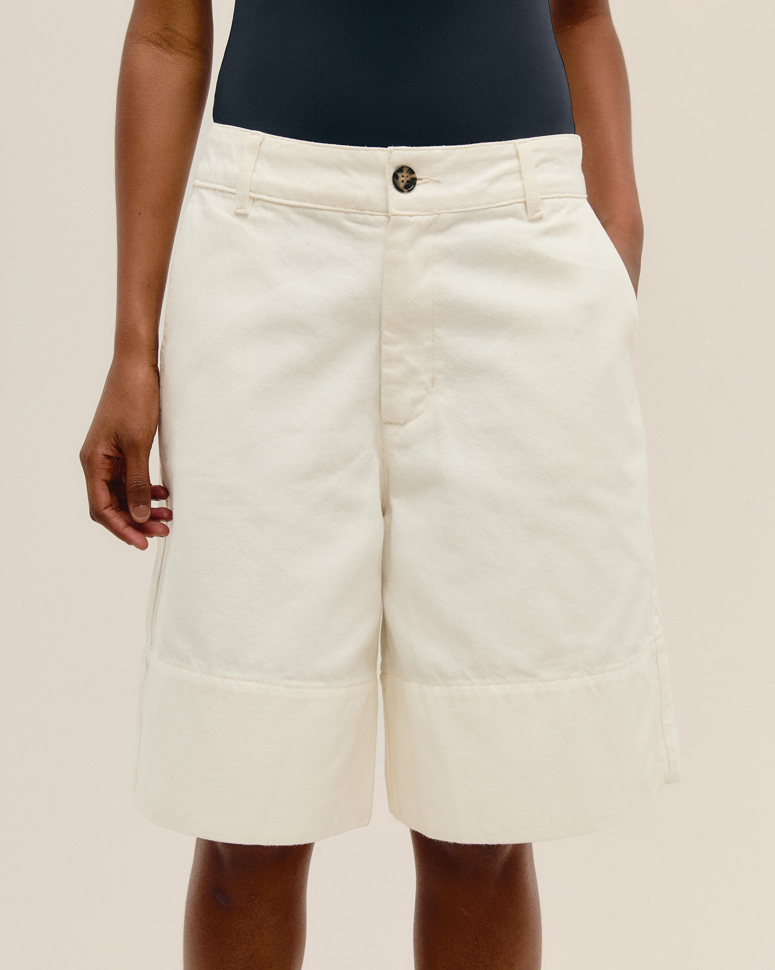 Bermuda Julia Sarja Off-White