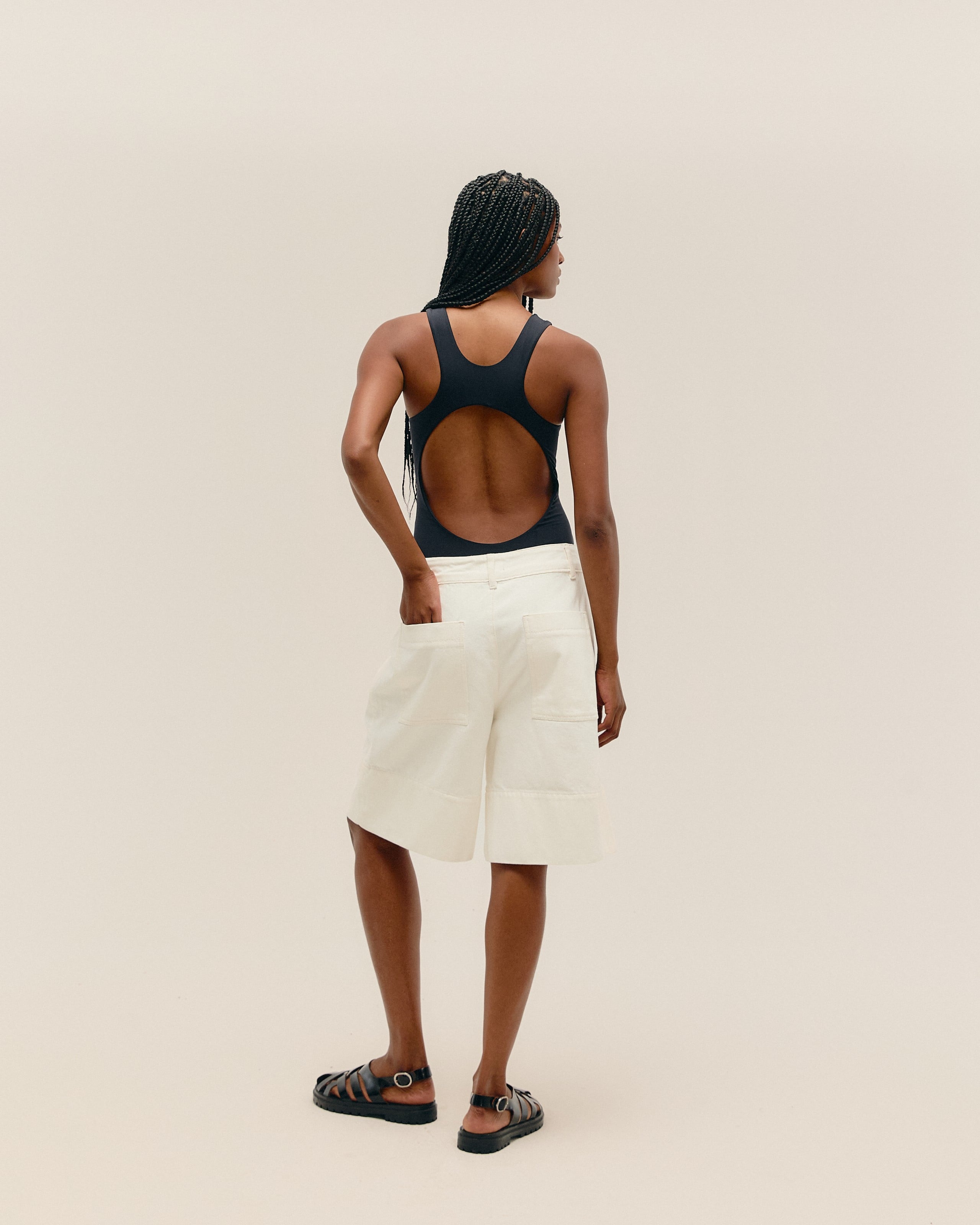 Bermuda Julia Sarja Off-White