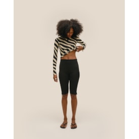 Haight — Bermuda Livia Tricot Preto