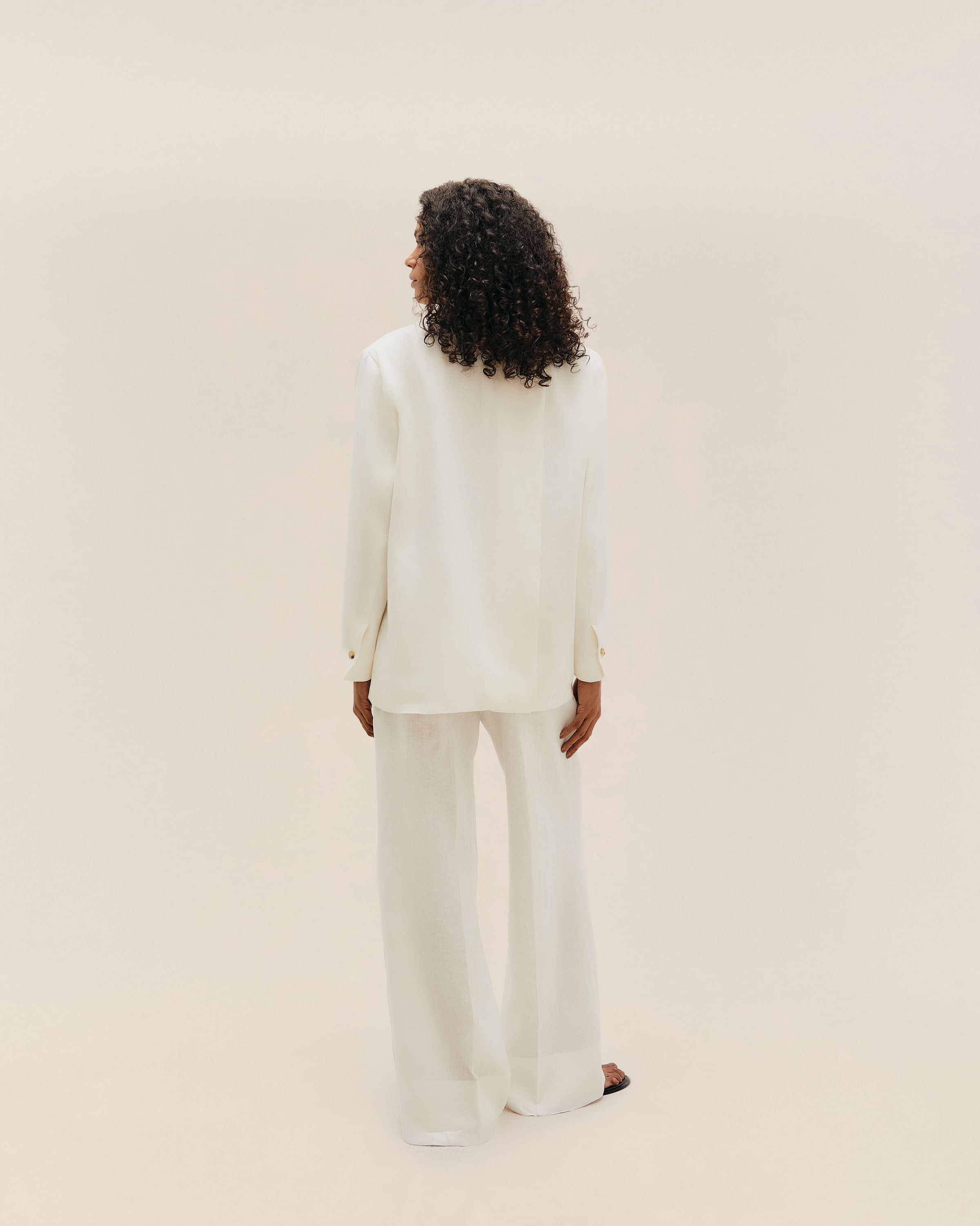 Blazer Carol Linho Off-White