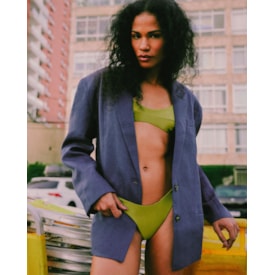 Haight — Blazer Marcella Linho Marinho
