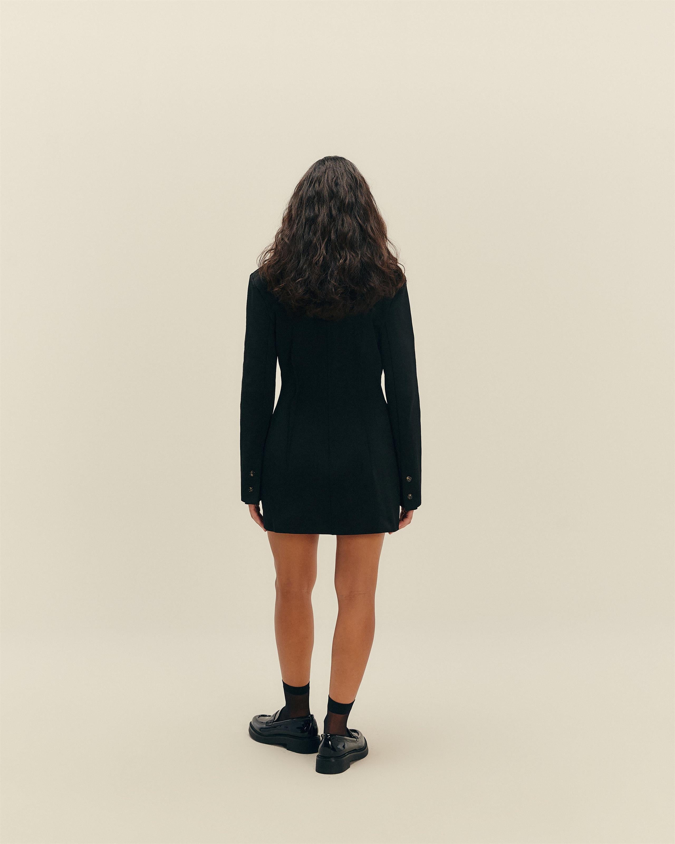 Blazer Paola Tricot Preto