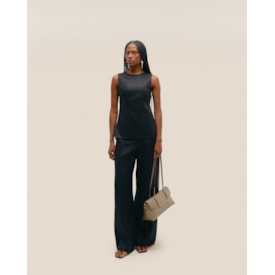 Haight — Blusa Alessandra Linho Preto