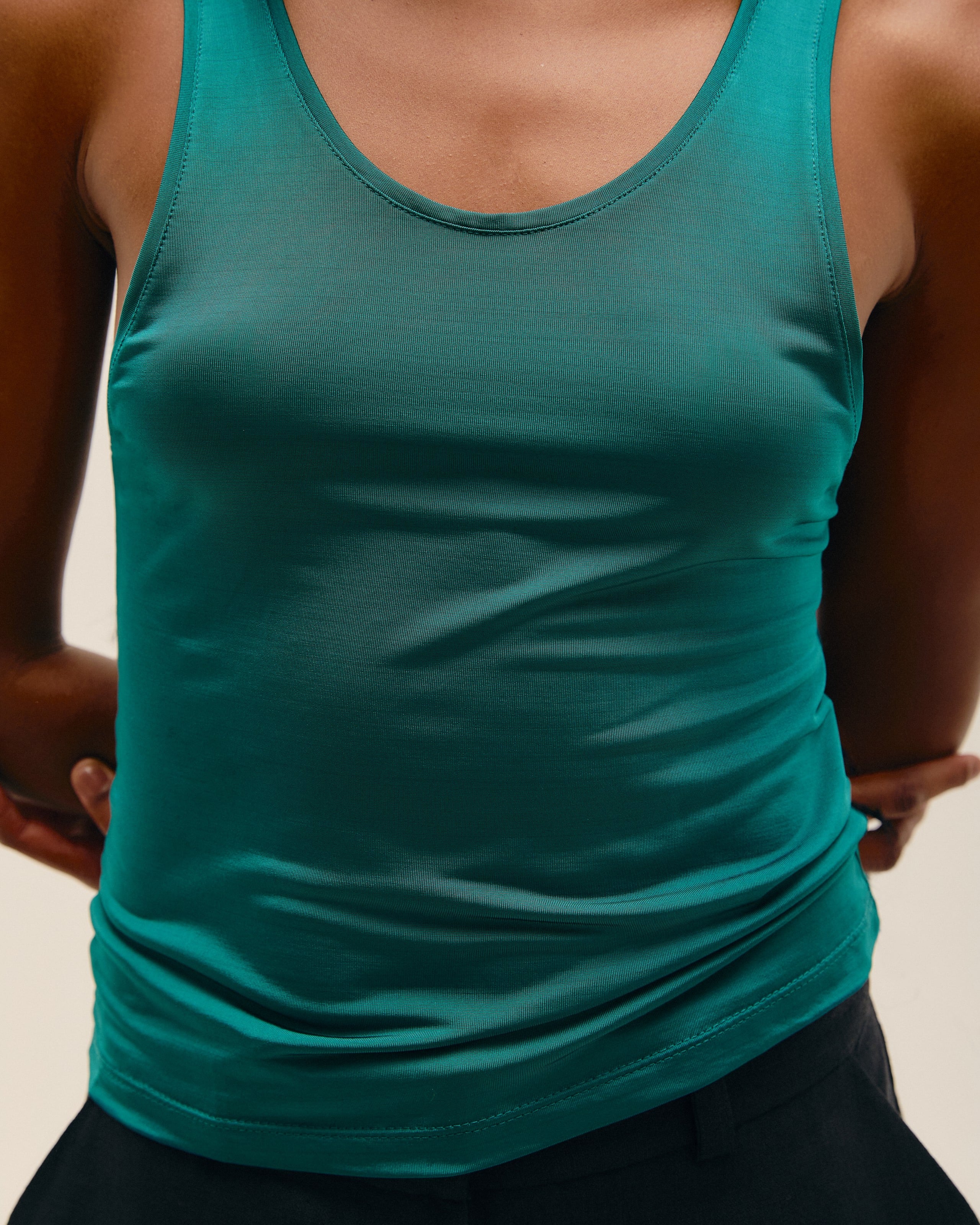 Blusa Ana Azul Profundo