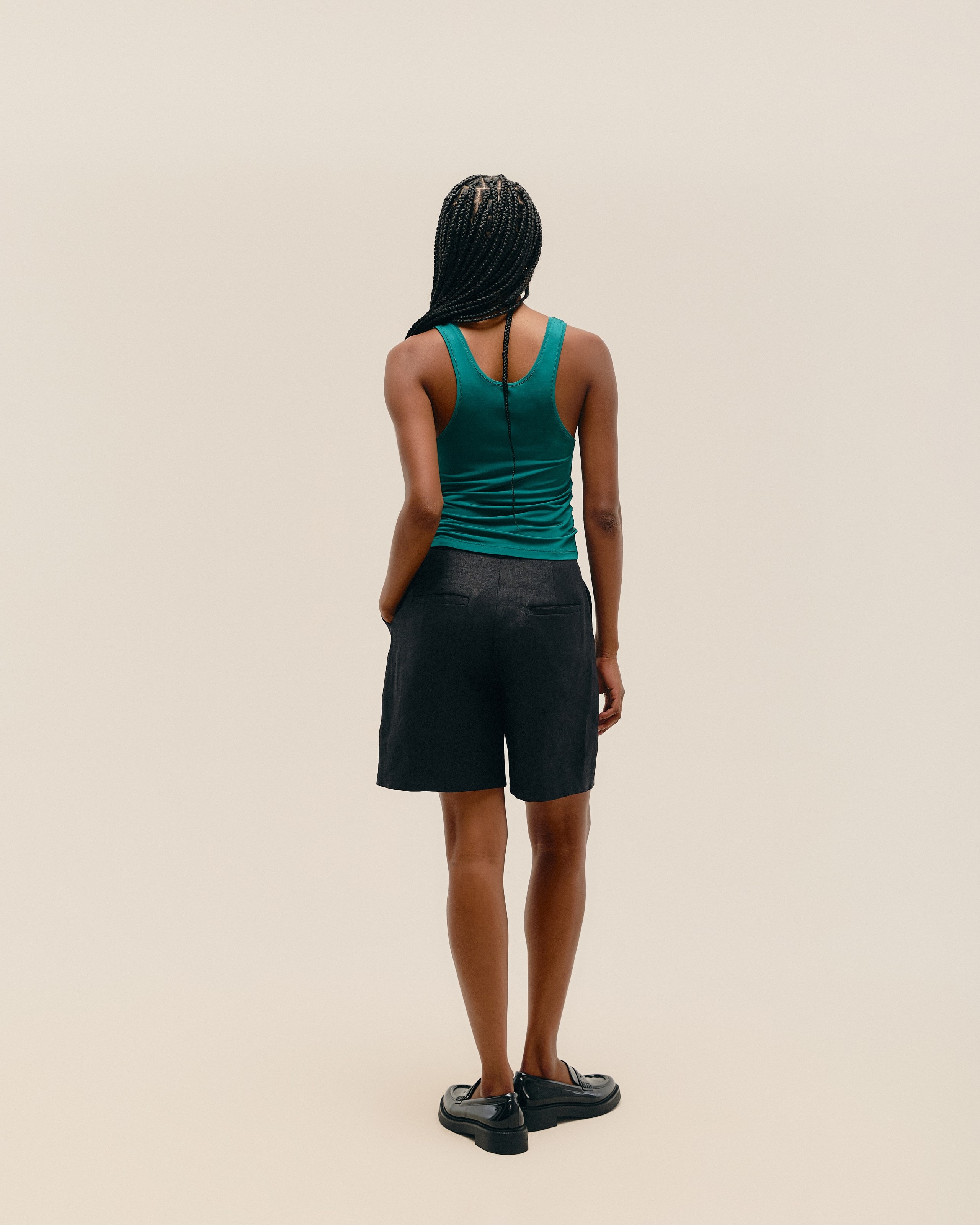 Blusa Ana Azul Profundo