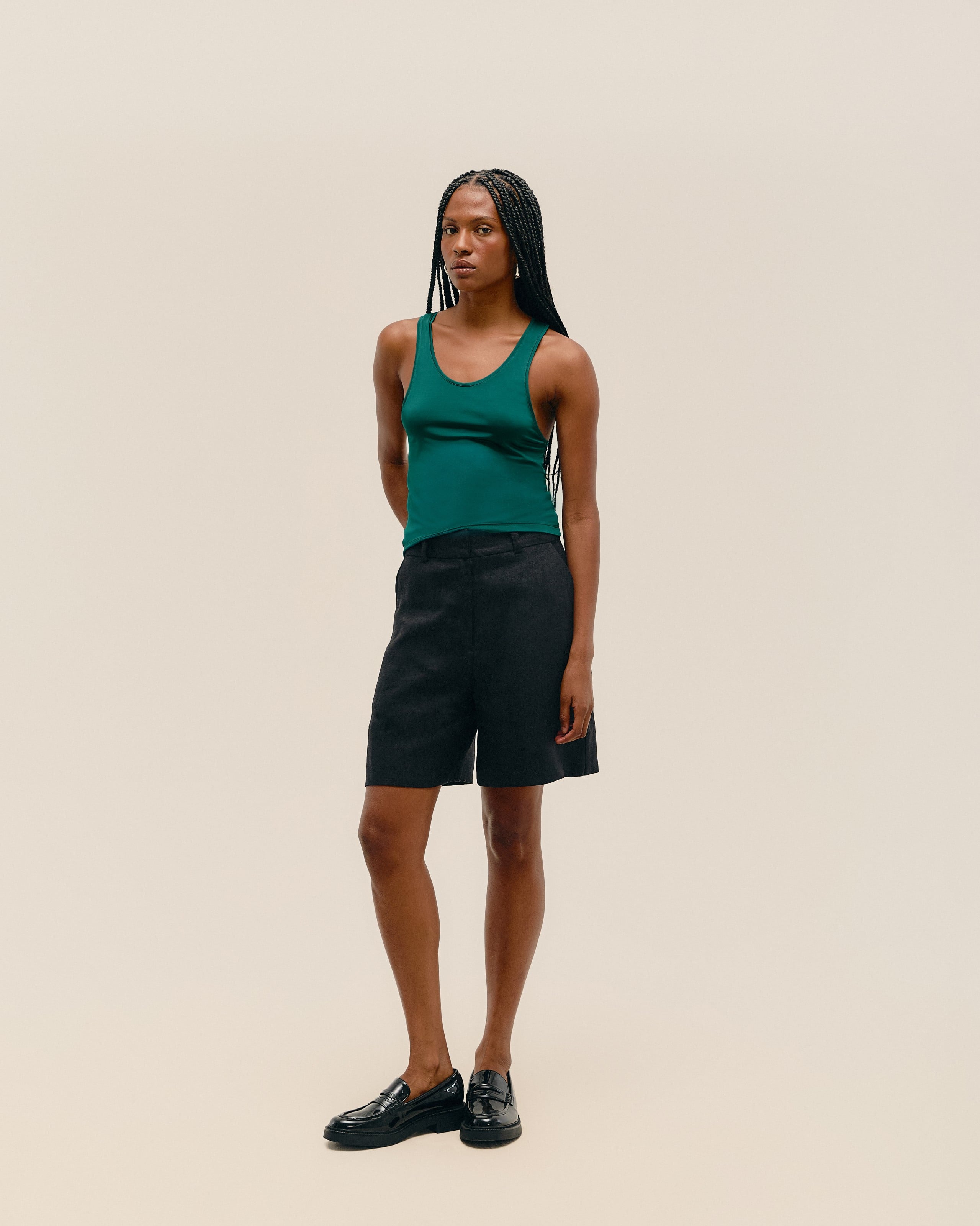 Blusa Ana Azul Profundo