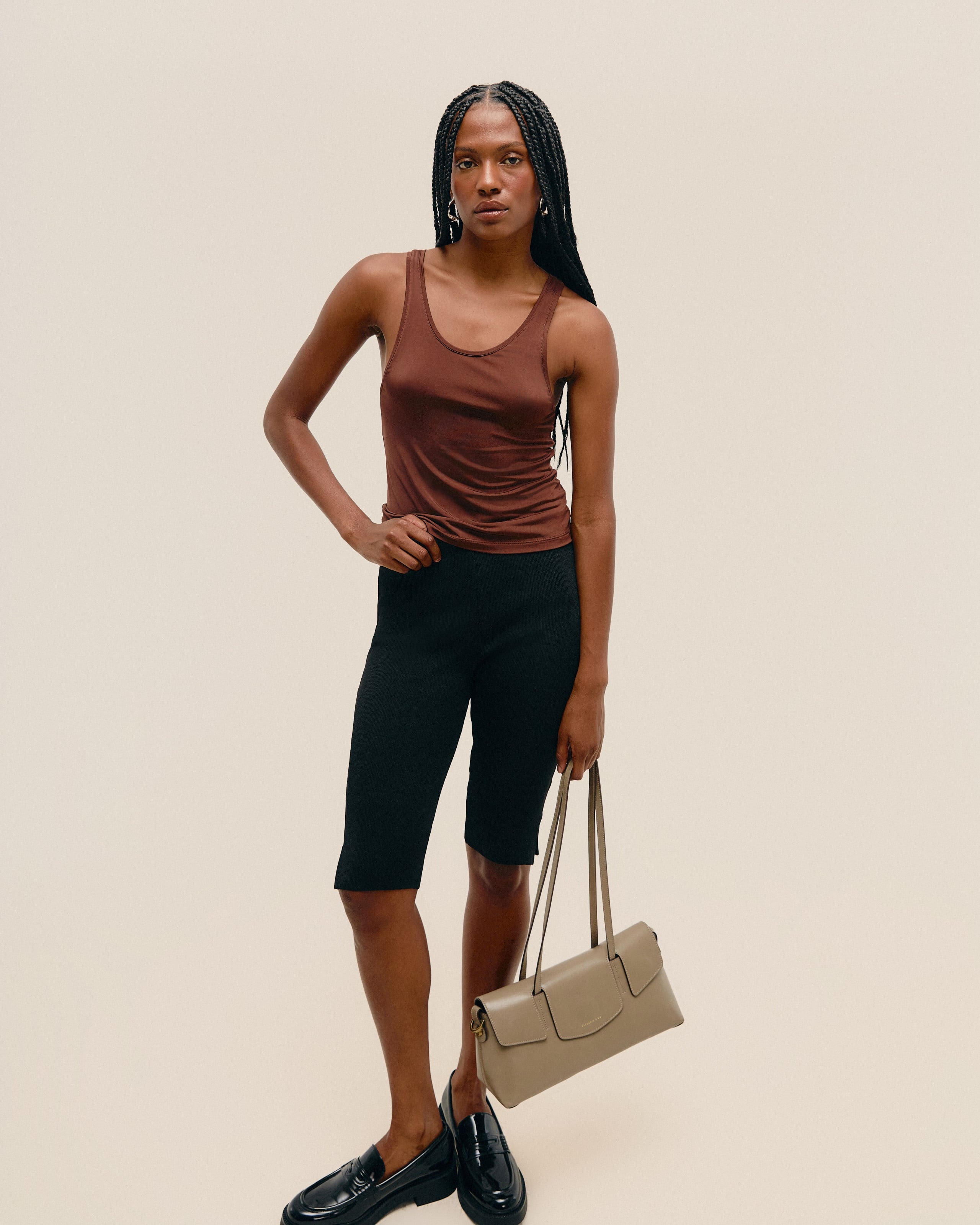 Blusa Ana Marrom Brauna