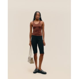 Haight — Blusa Ana Marrom Brauna