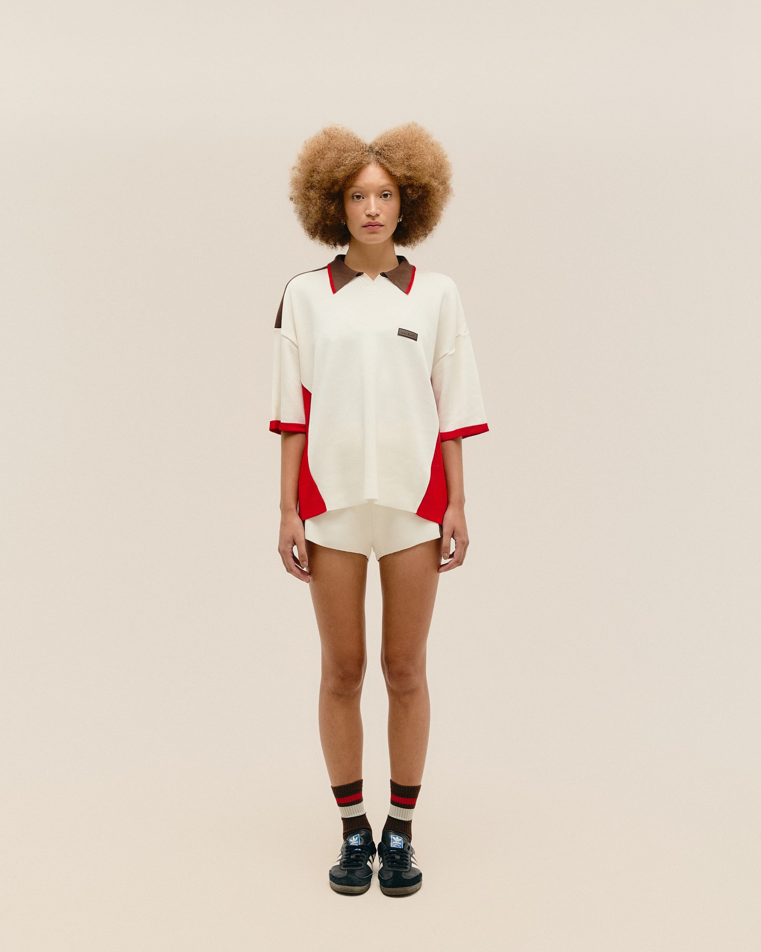 Blusa Debora Tricot Listras Sport Off