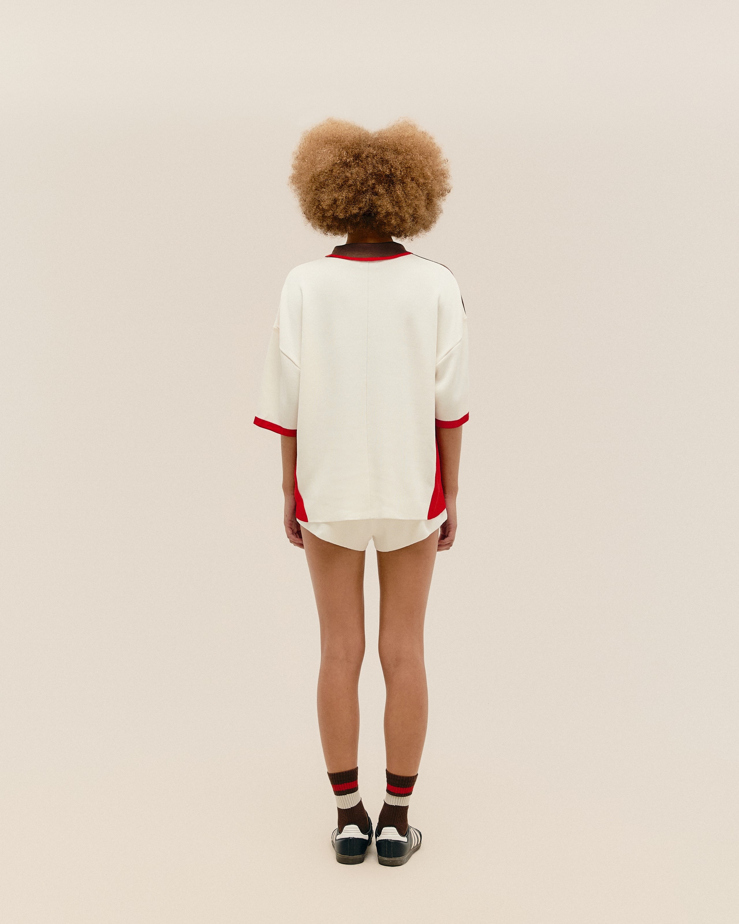 Blusa Debora Tricot Listras Sport Off