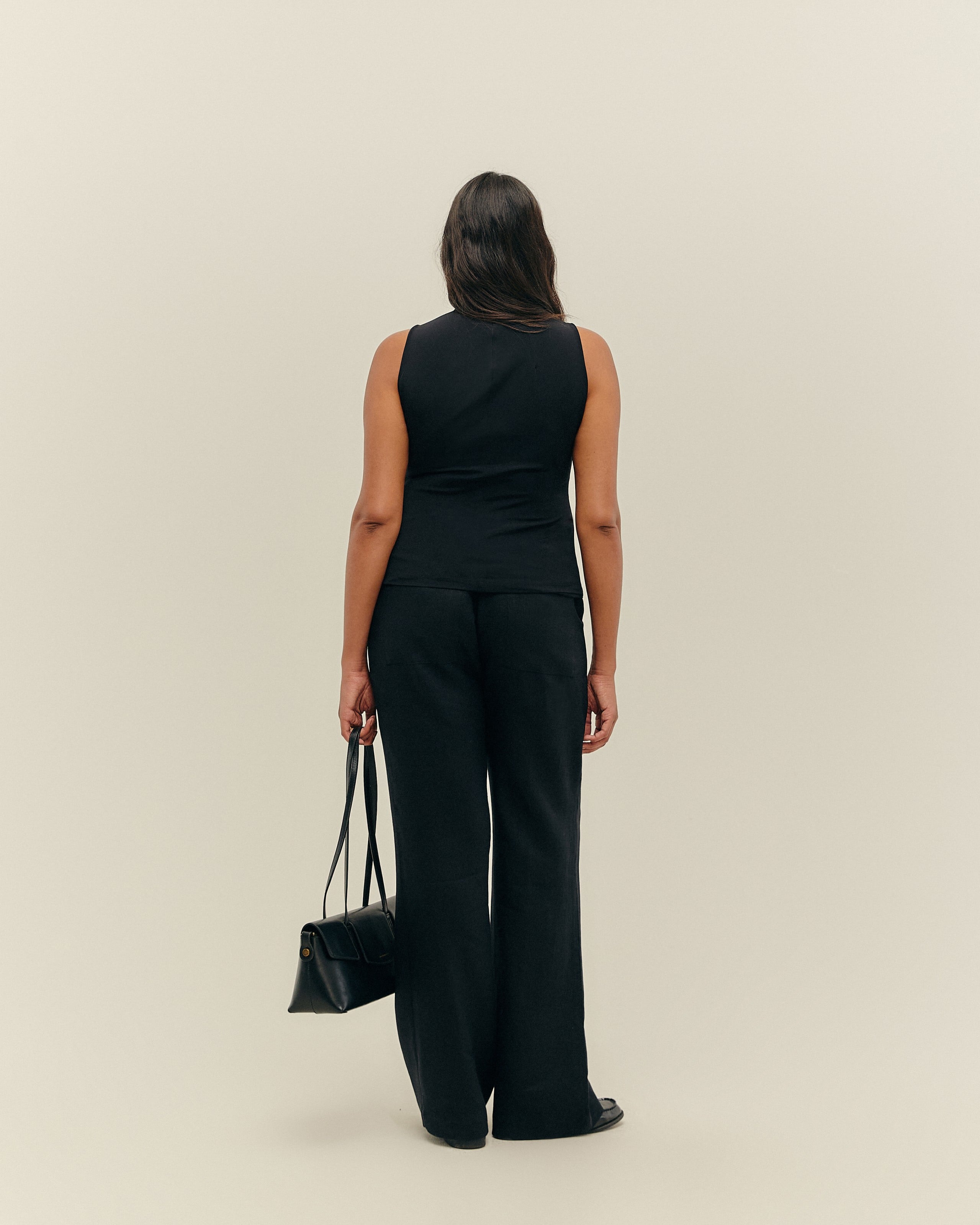 Blusa Gola Alta Preto