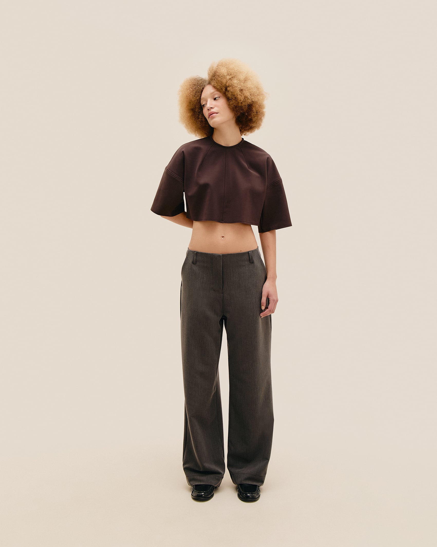 Blusa Hanna Marrom Brauna