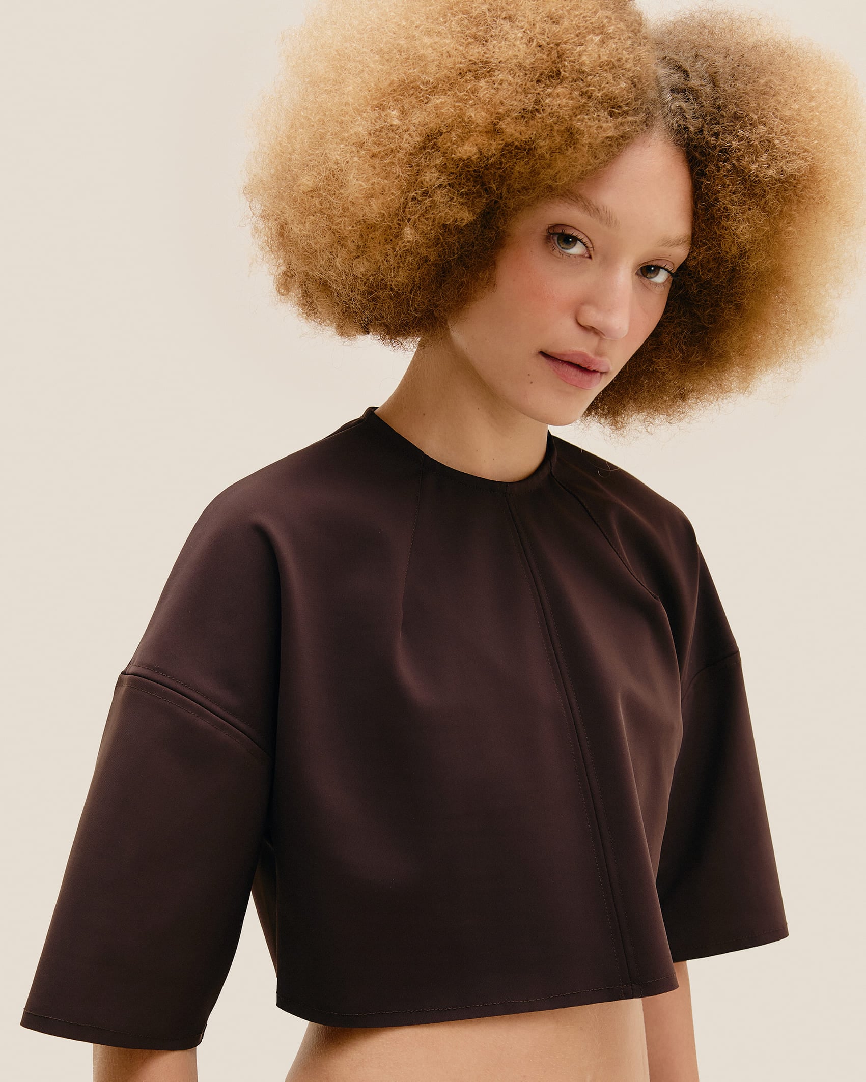 Blusa Hanna Marrom Brauna