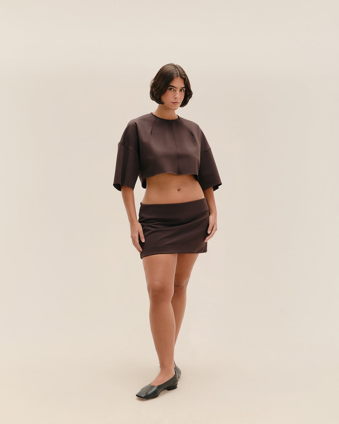 Blusa Hanna Marrom Brauna