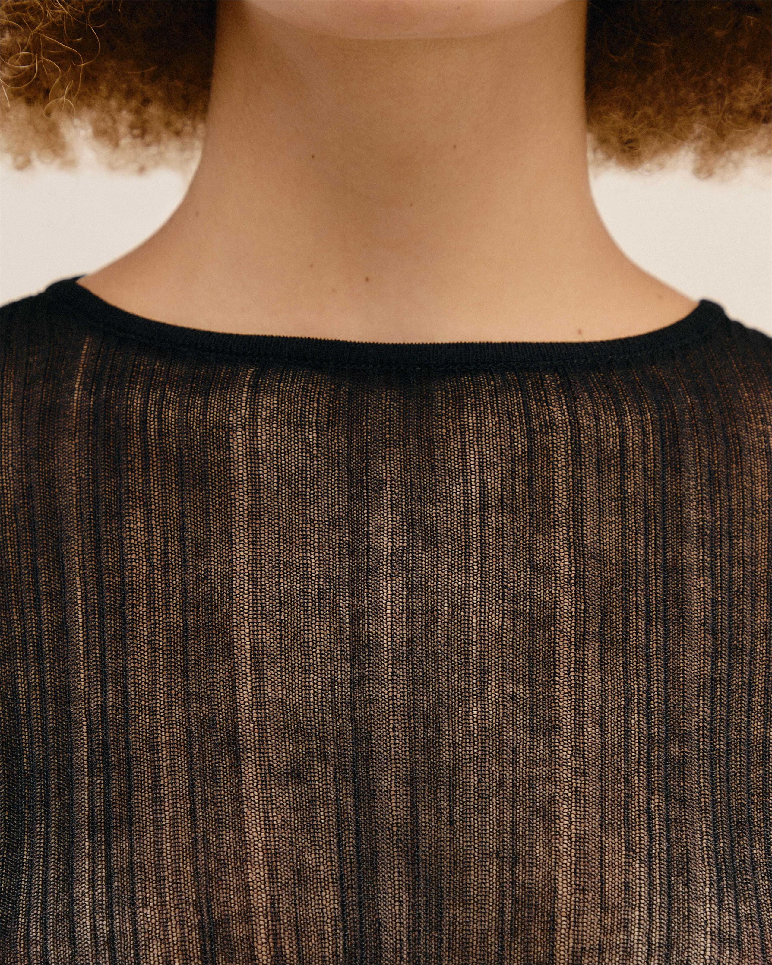 Blusa Iana Tricot Preto