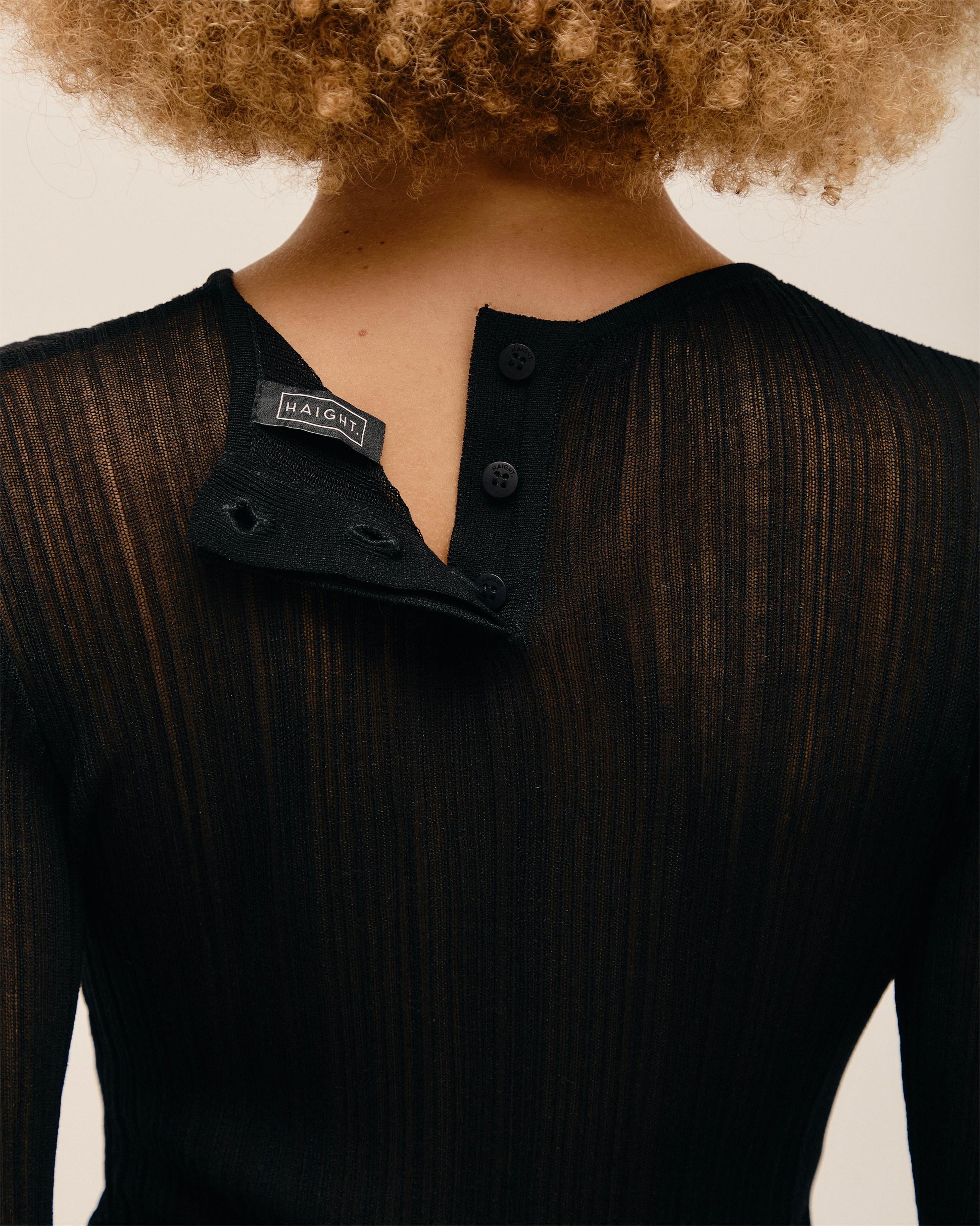 Blusa Iana Tricot Preto