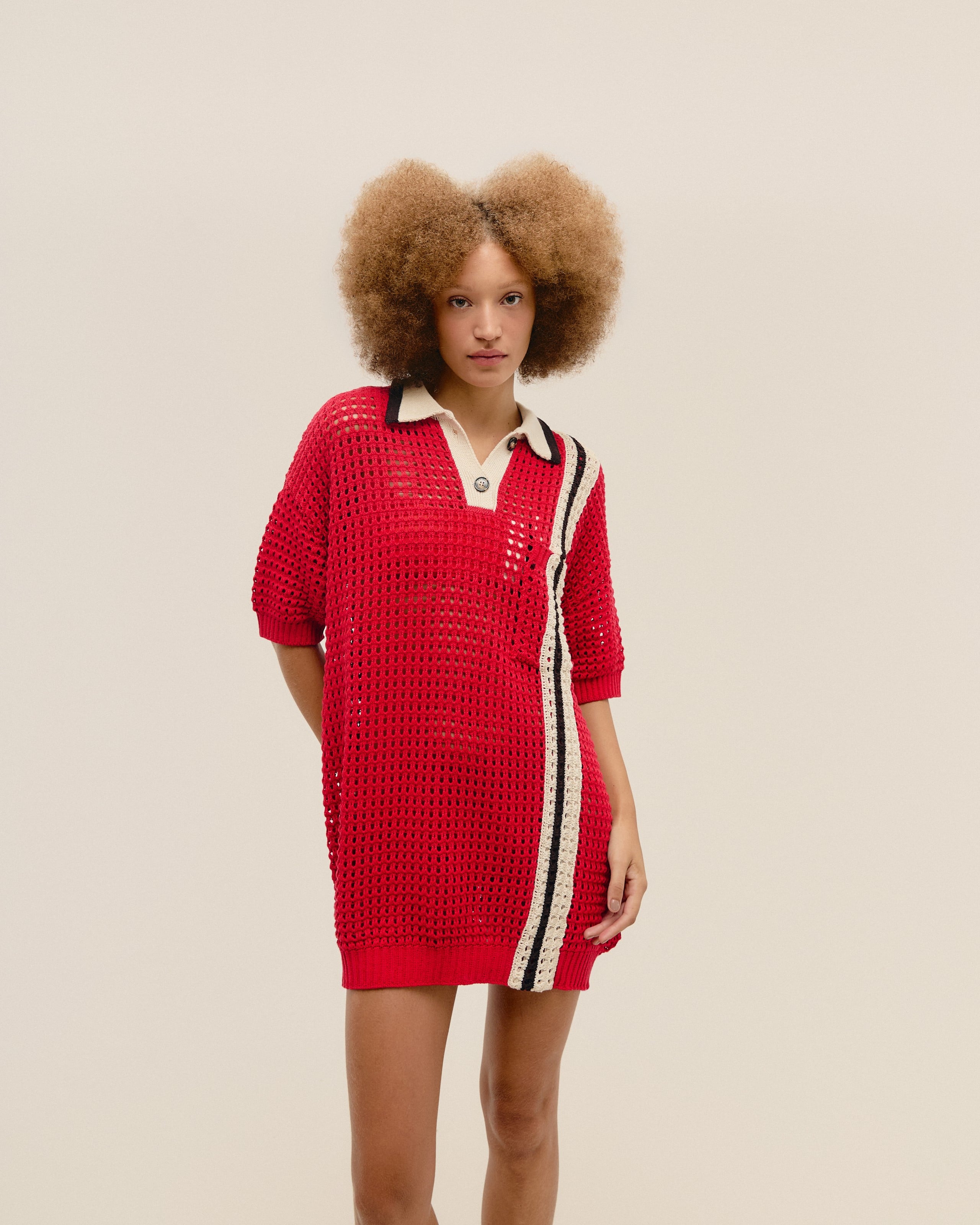 Blusa Joana Listras Tricot Listras Sport