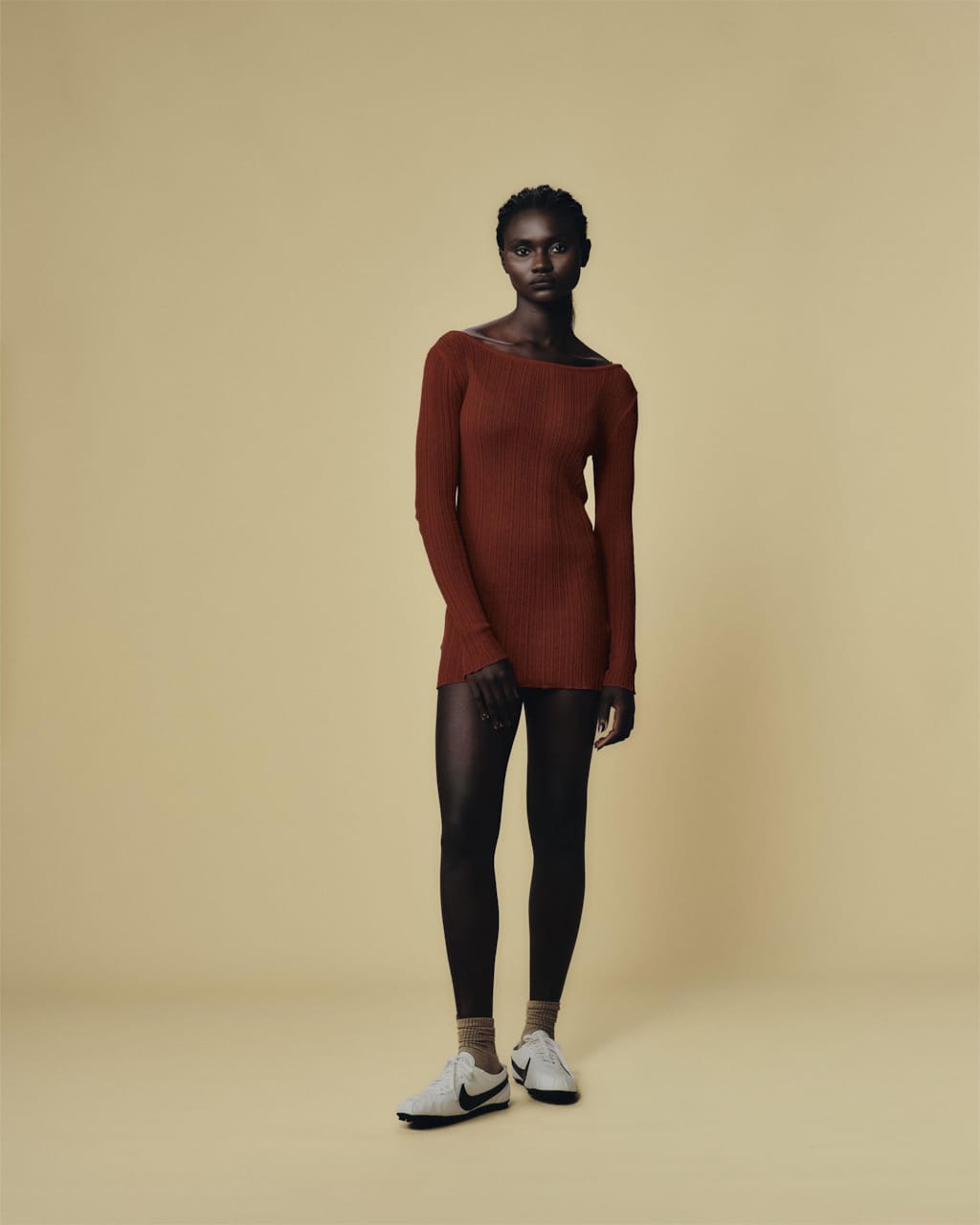 Blusa Leila Tricot Marrom