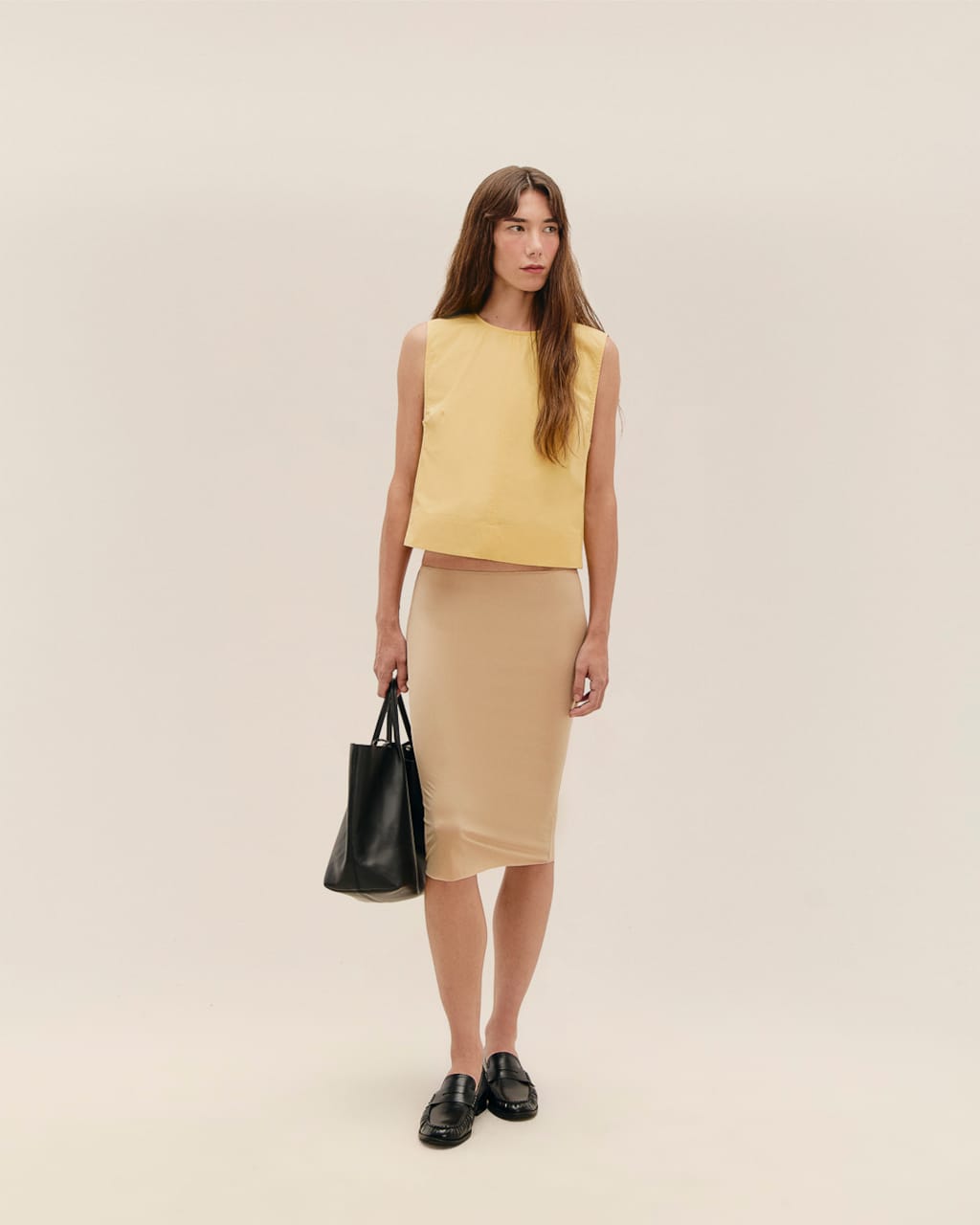 Blusa Mariana Algodao Amarelo Feixe