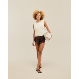 Haight — Blusa Mariana Linho Off-White
