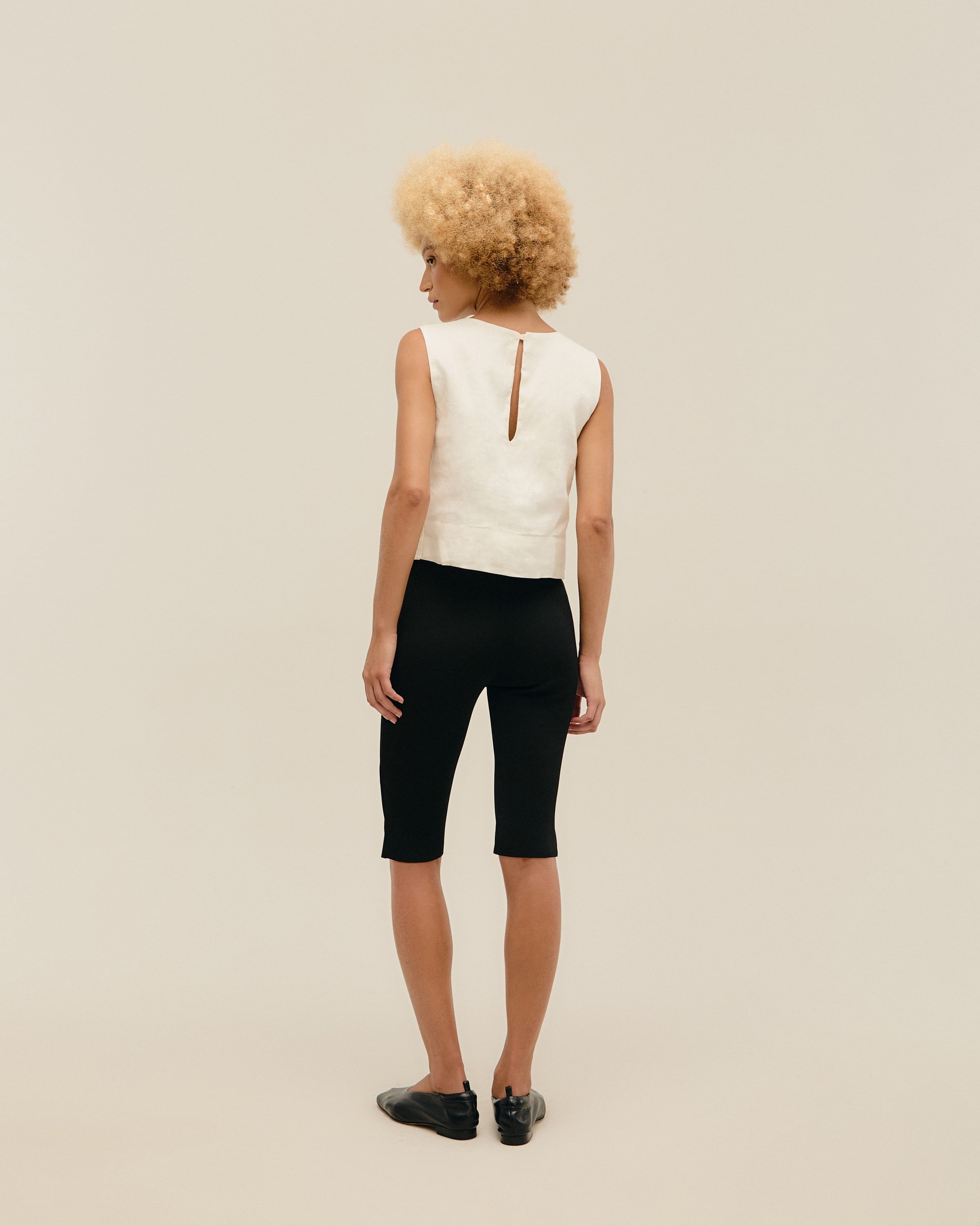 Blusa Mariana Linho Off-White