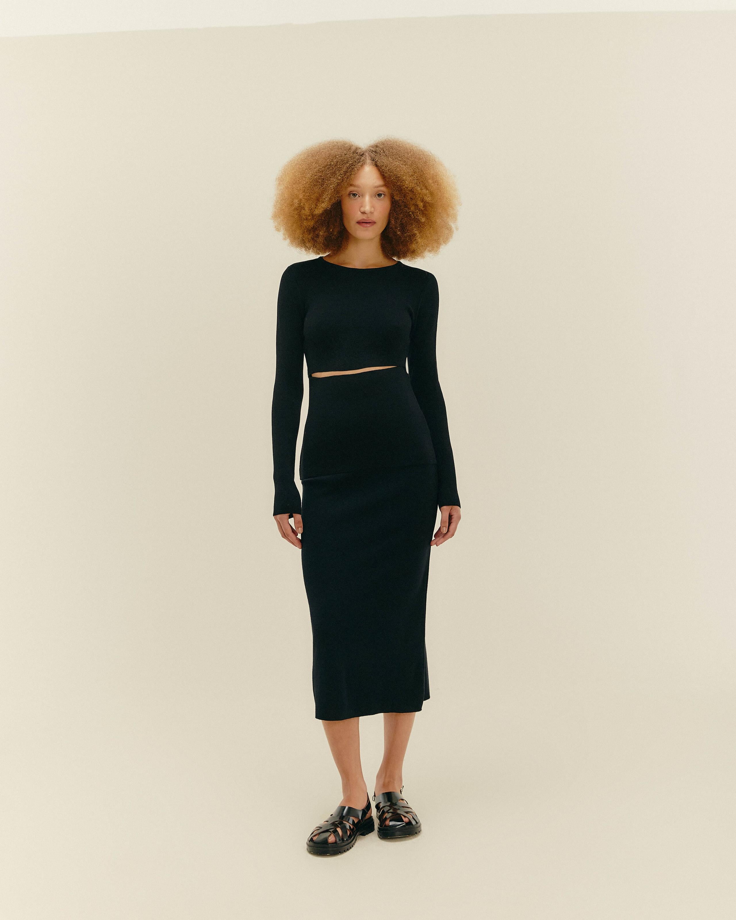 Blusa Marta Tricot Preto