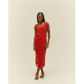 Haight — Blusa Moana Tricot Vermelho Desvio
