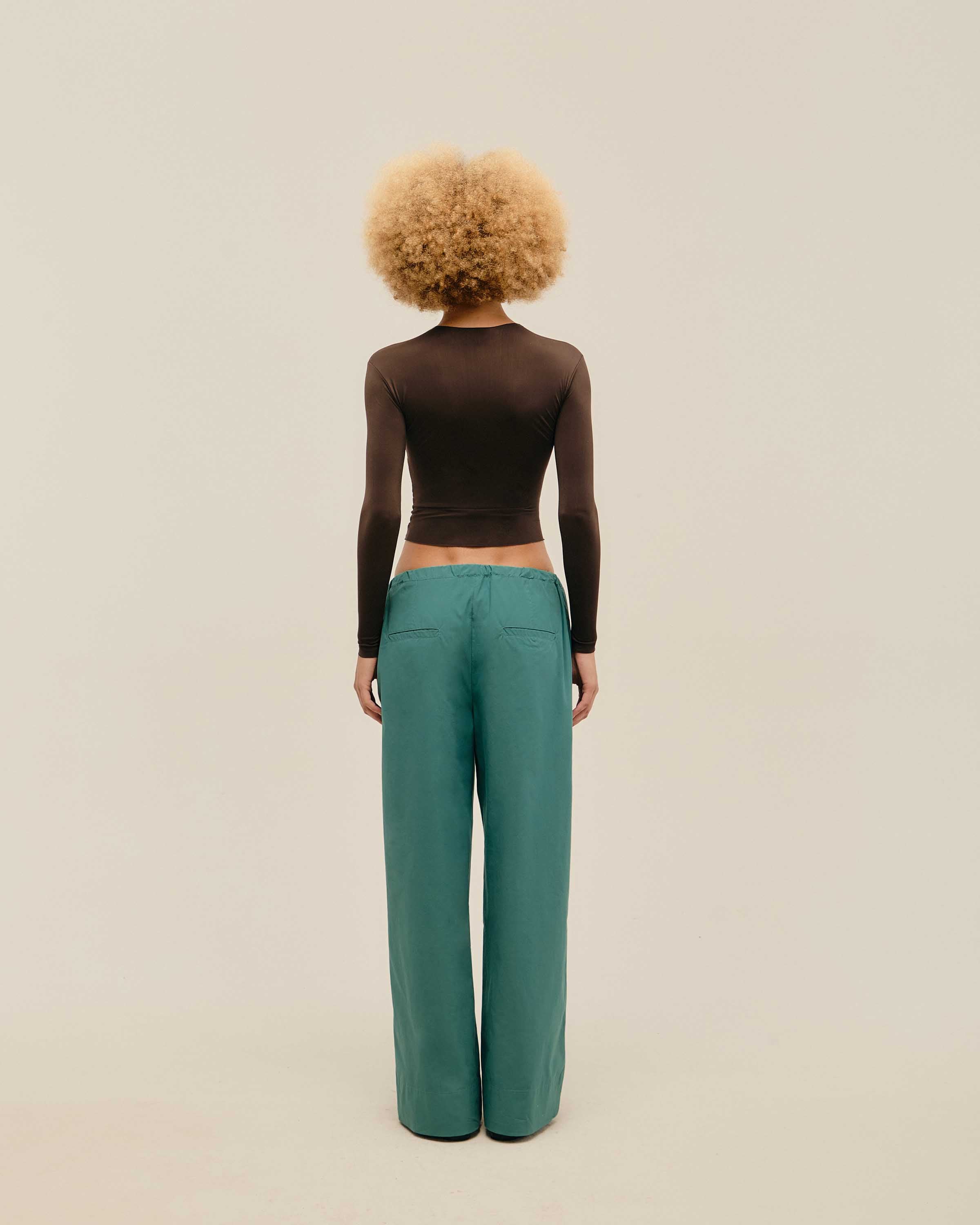 Blusa Nina a Fio Marrom Cohiba