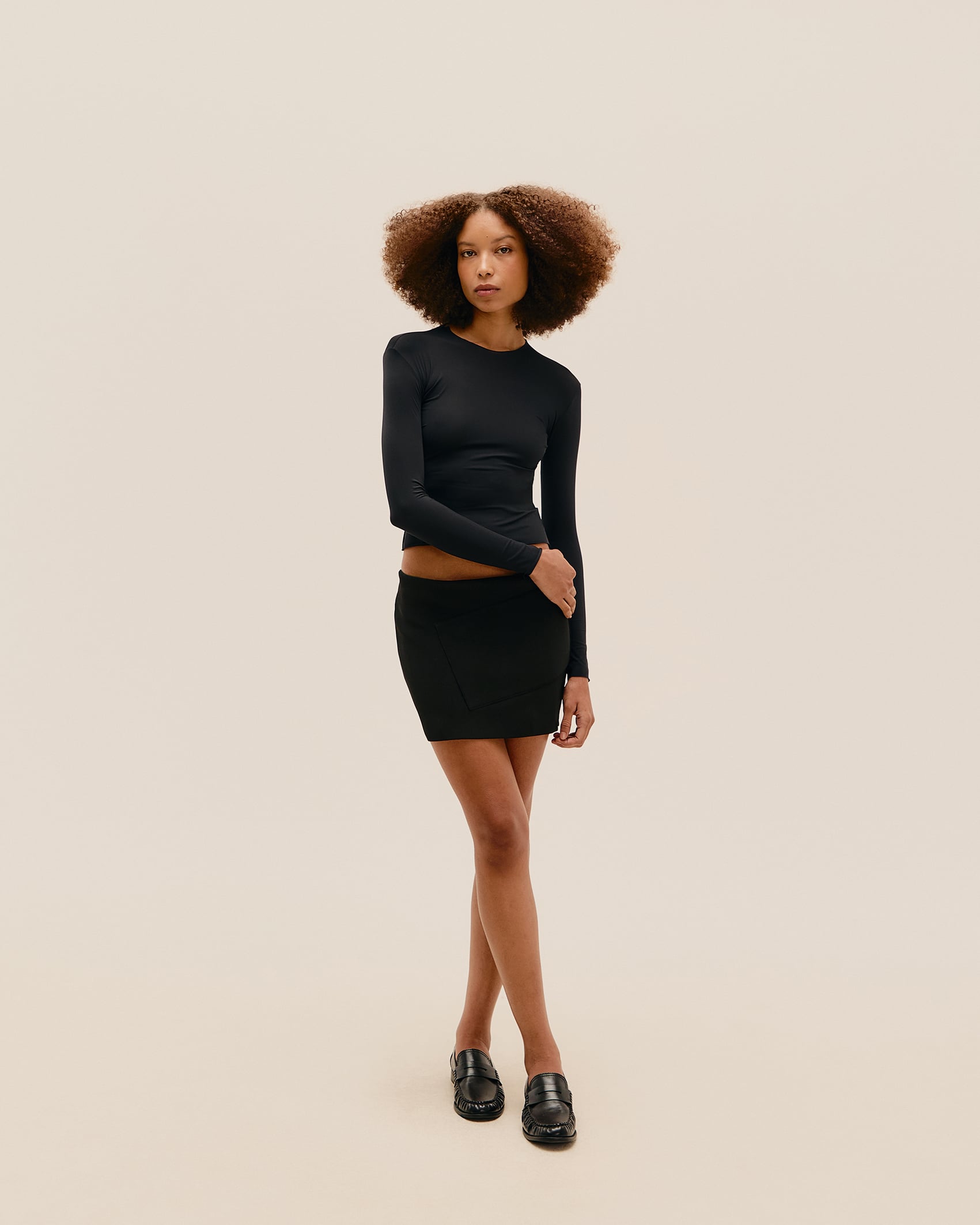Blusa Nina a Fio Preto