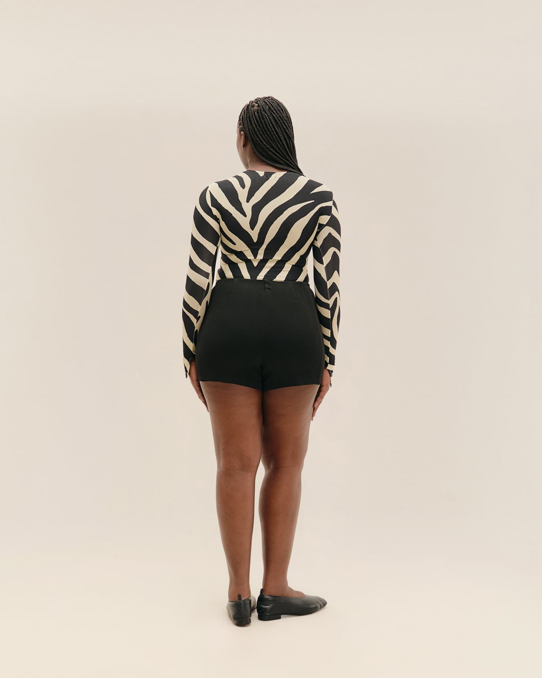 Blusa Nina Zebra Diagonal