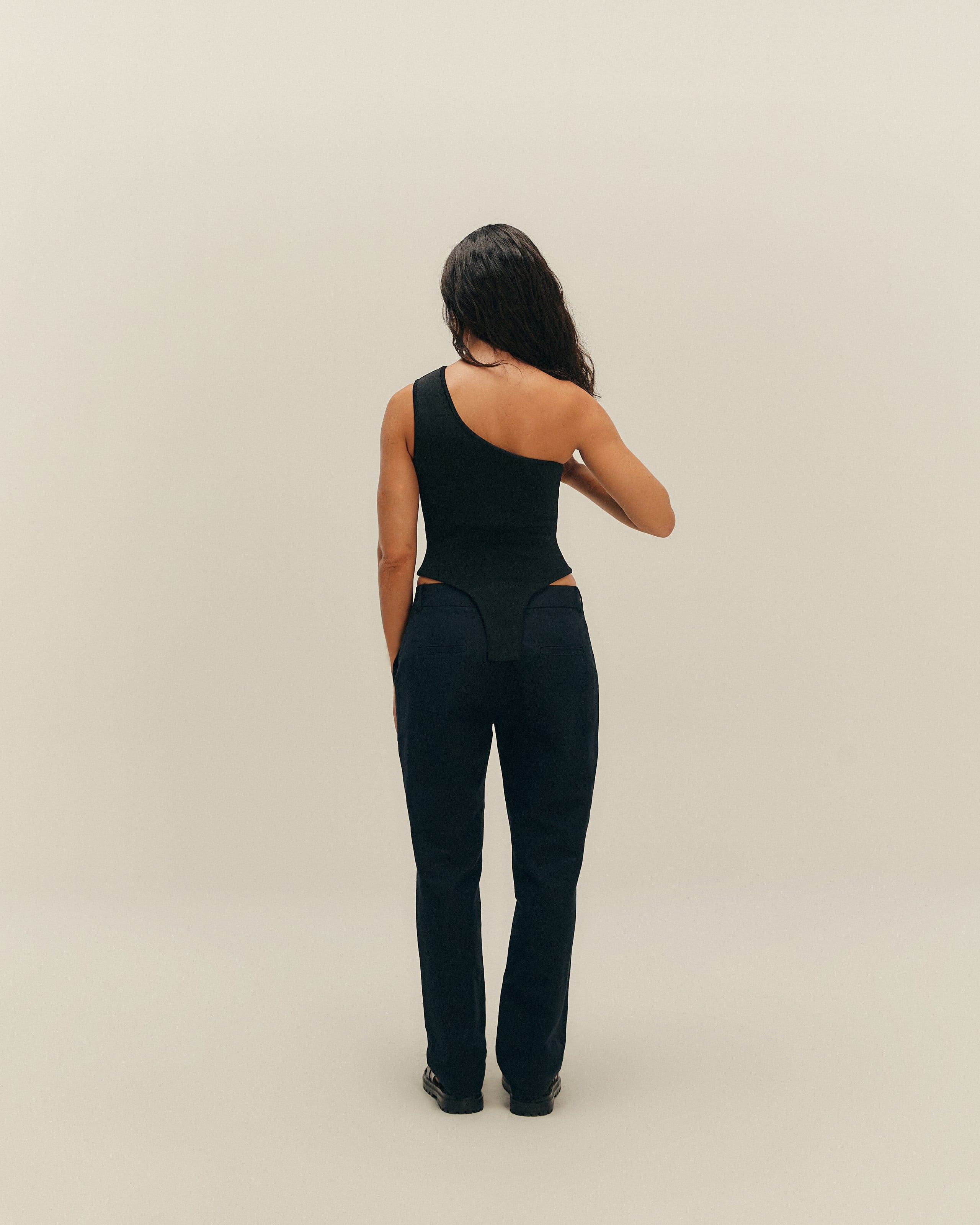 Blusa Paula Tricot Preto