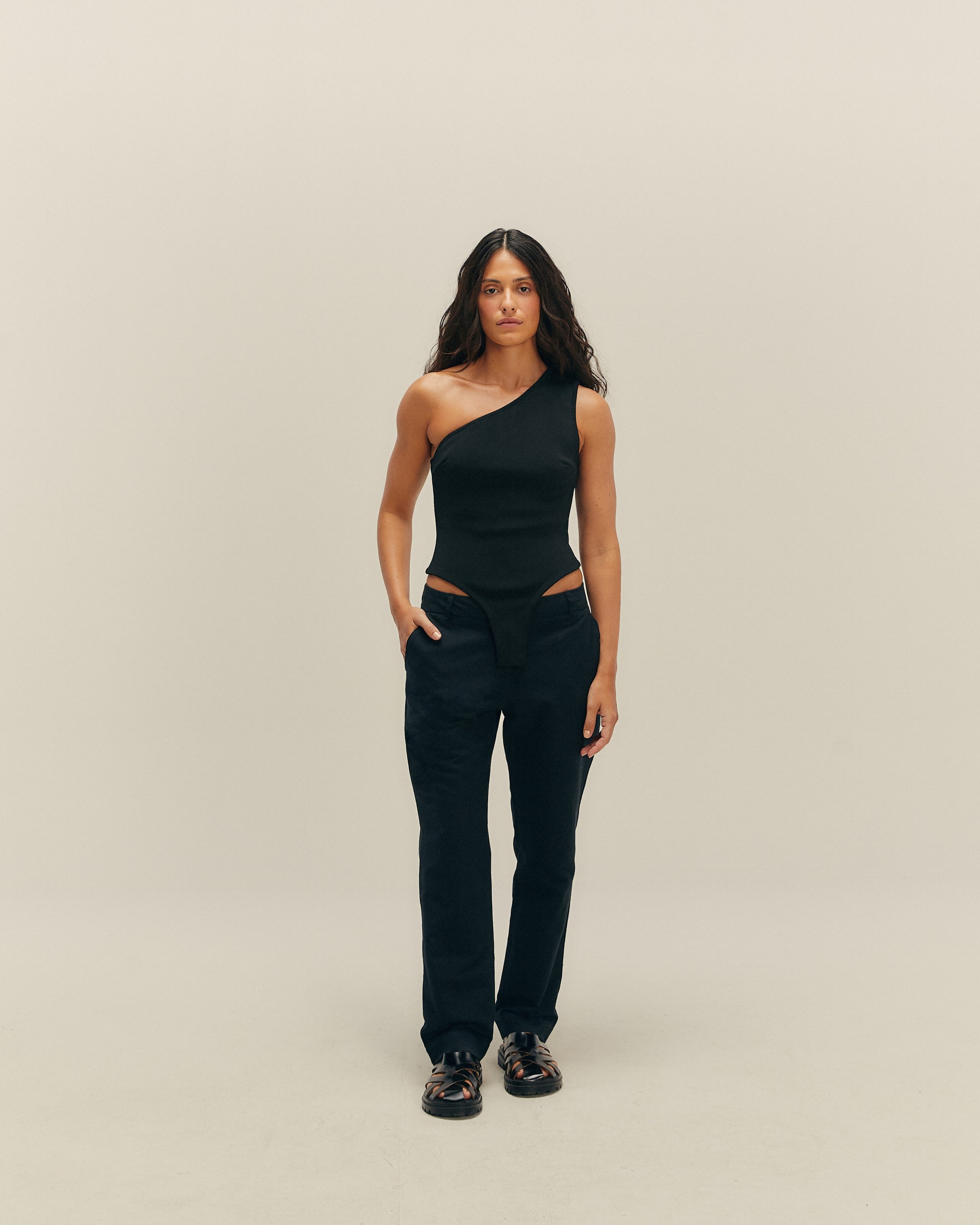 Blusa Paula Tricot Preto