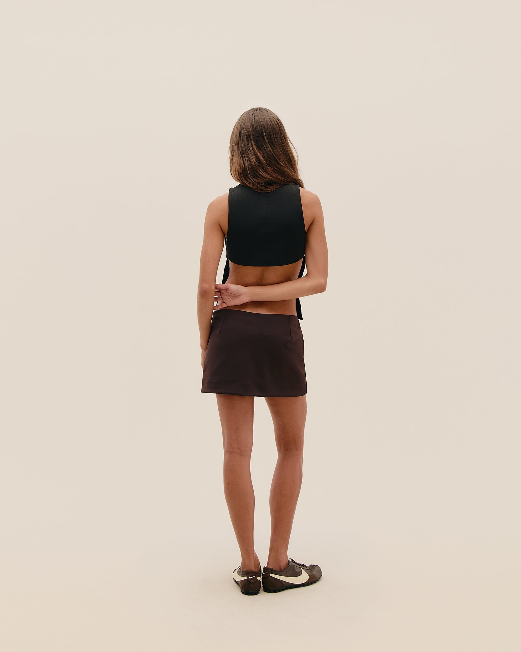 Blusa Retângulo Tricot Preto