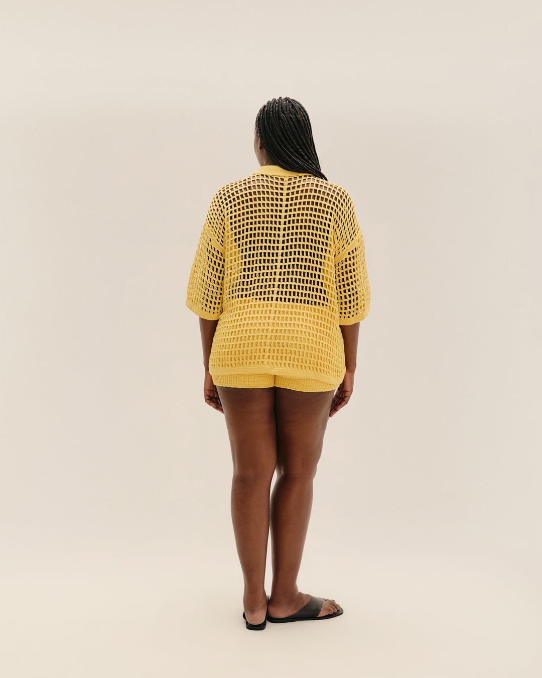 Blusa Sheila Tricot Amarelo Feixe