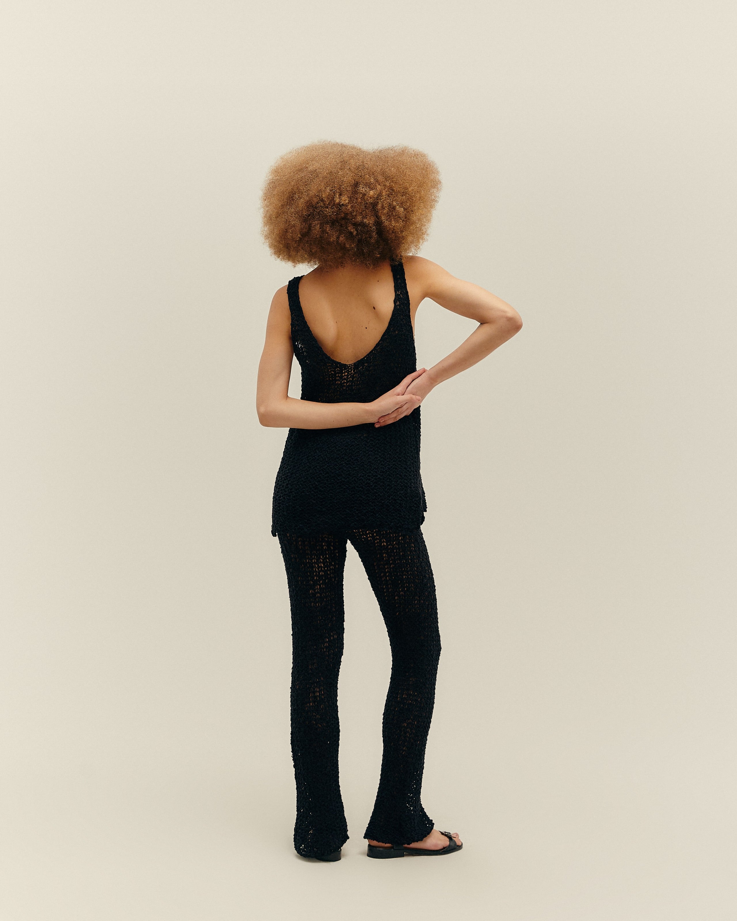 Blusa Victoria Tricot Preto