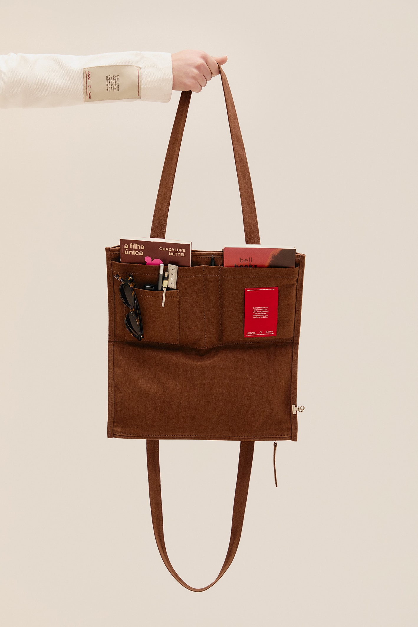 Bolsa Baguette Gsr Marrom