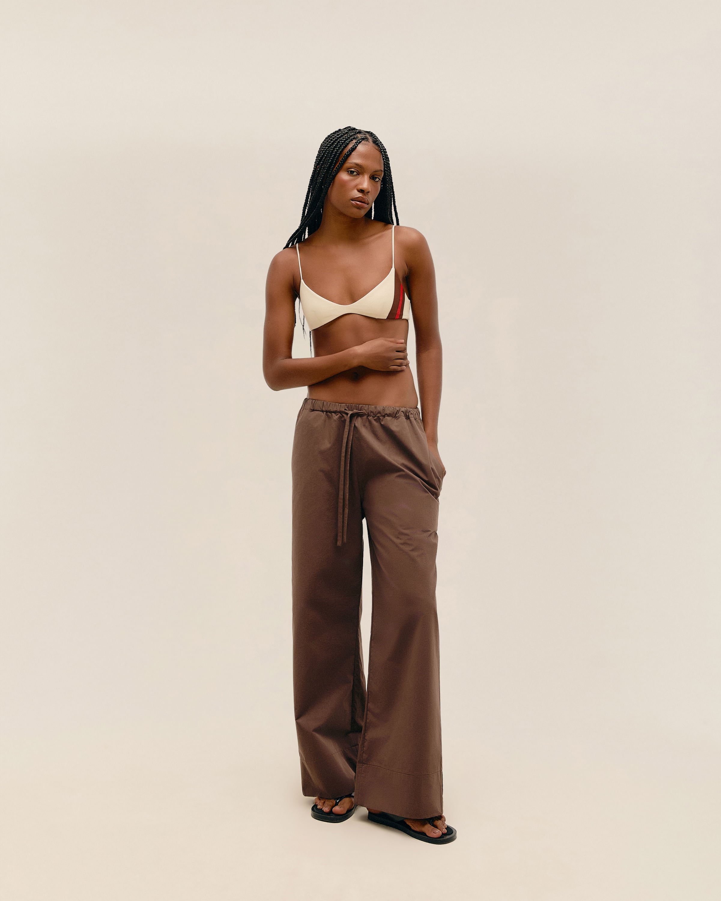 Calça Cintura Baixa Verde