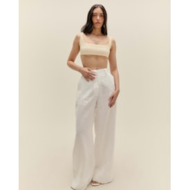 Haight — Calça Giovana Linho Off-White