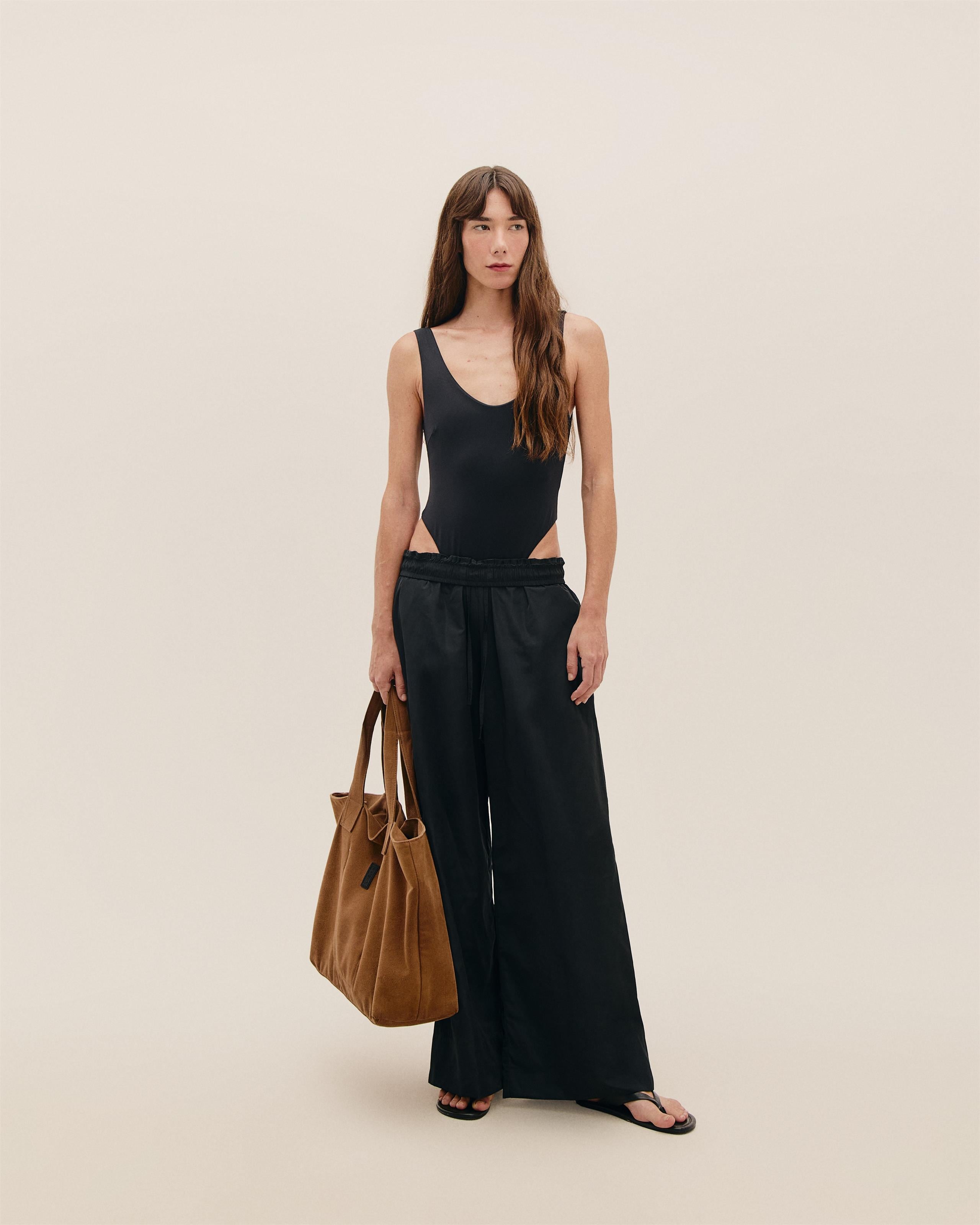 Calça Irene Nylon Preto