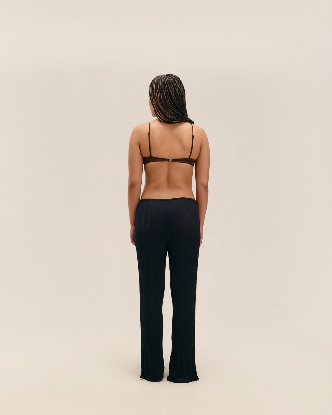 Calça Lana Tricot Marinho Classico