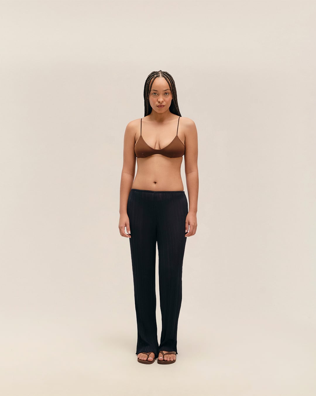 Calça Lana Tricot Marinho Classico