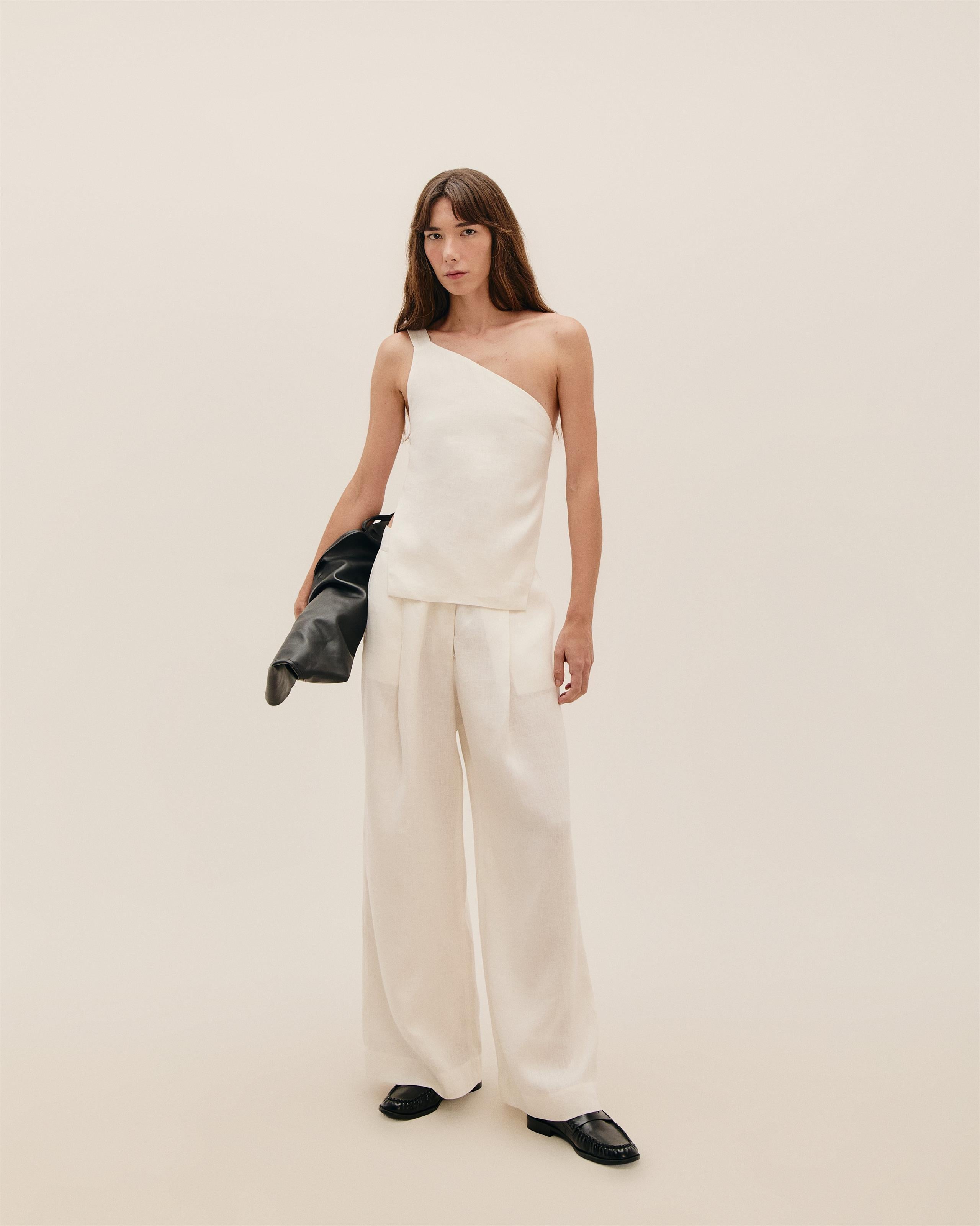 Calça Larissa Linho Off-White