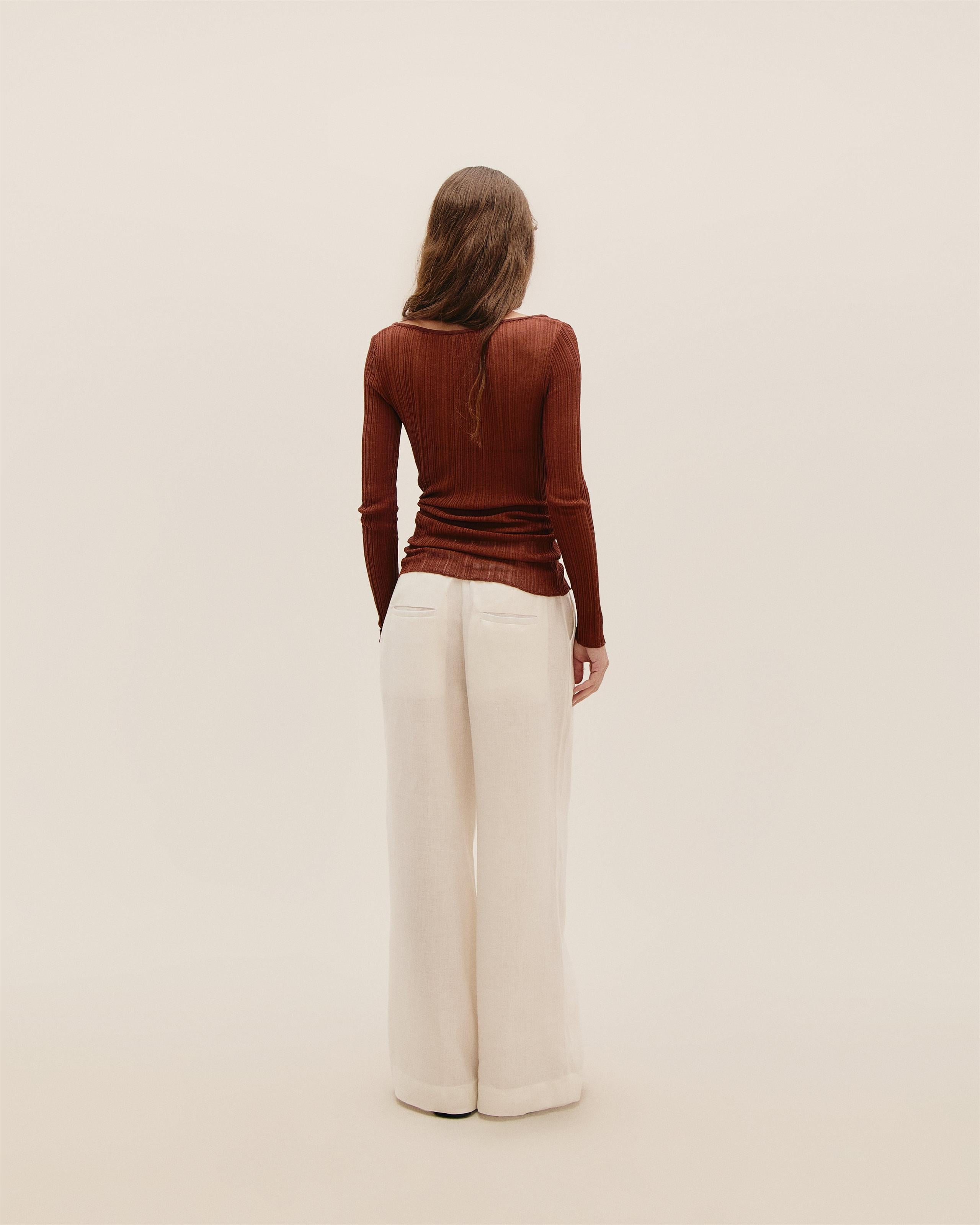 Calça Larissa Linho Off-White