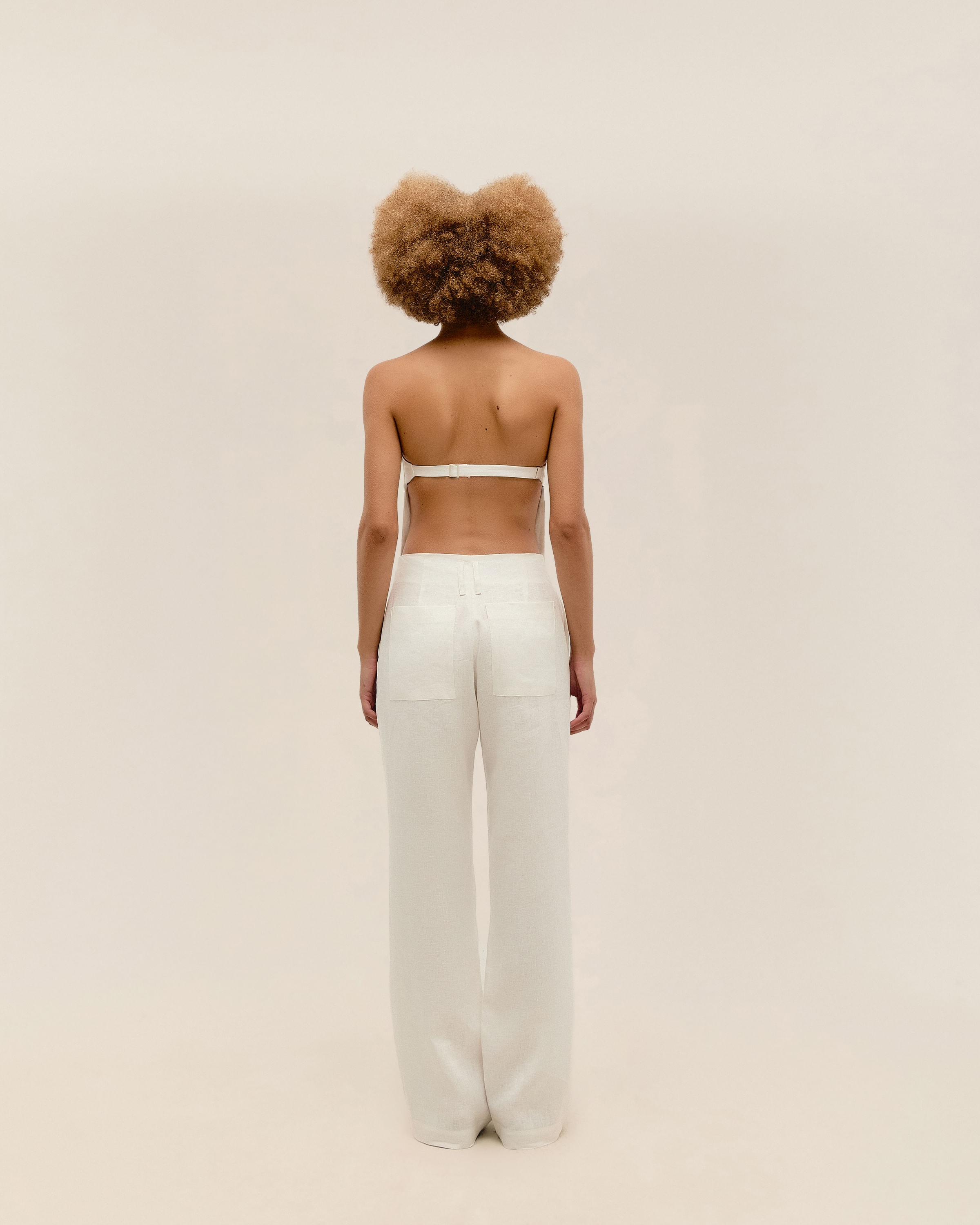 Calça Paola Linho Off-White