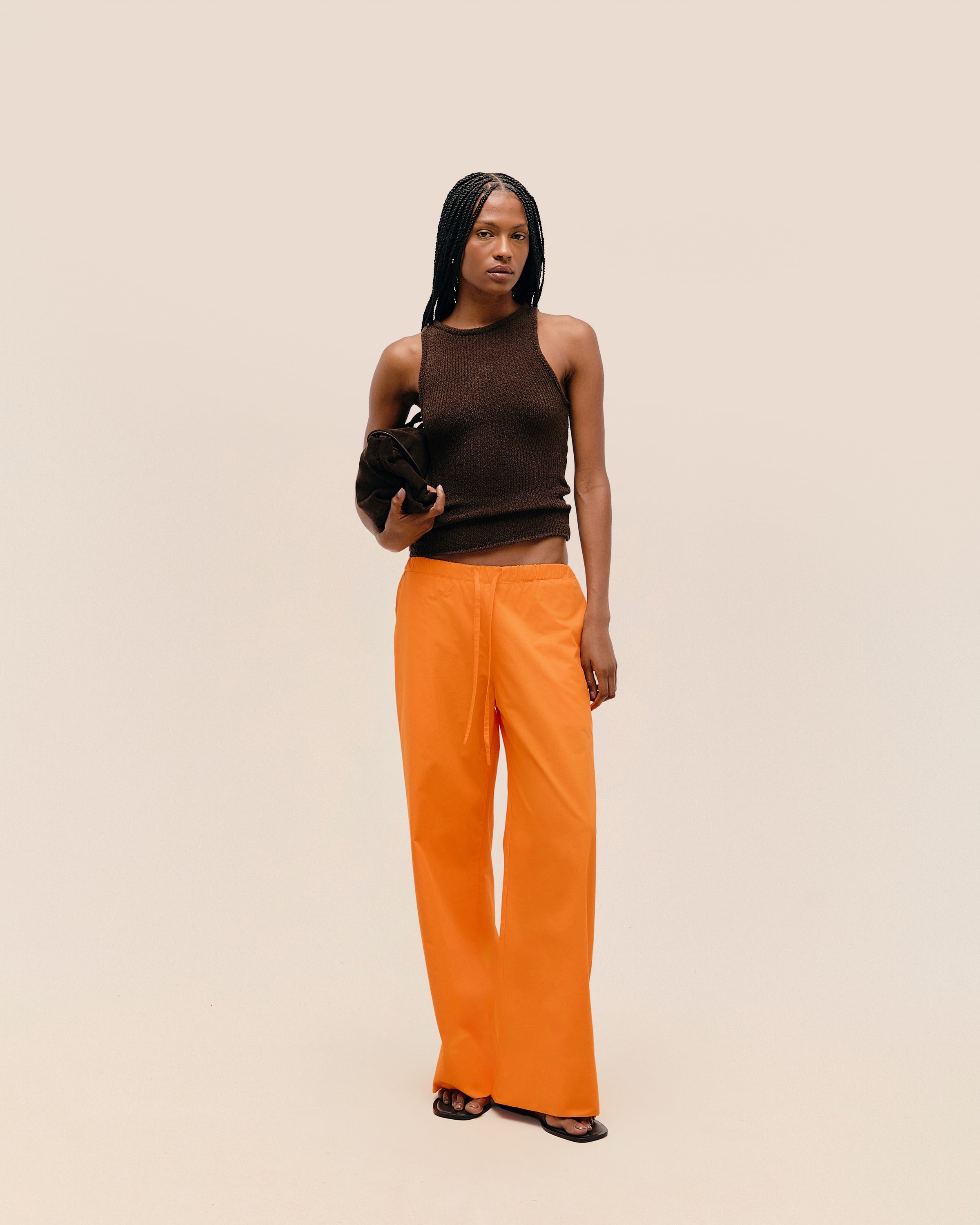 Calça Tais Laranja Mandarina