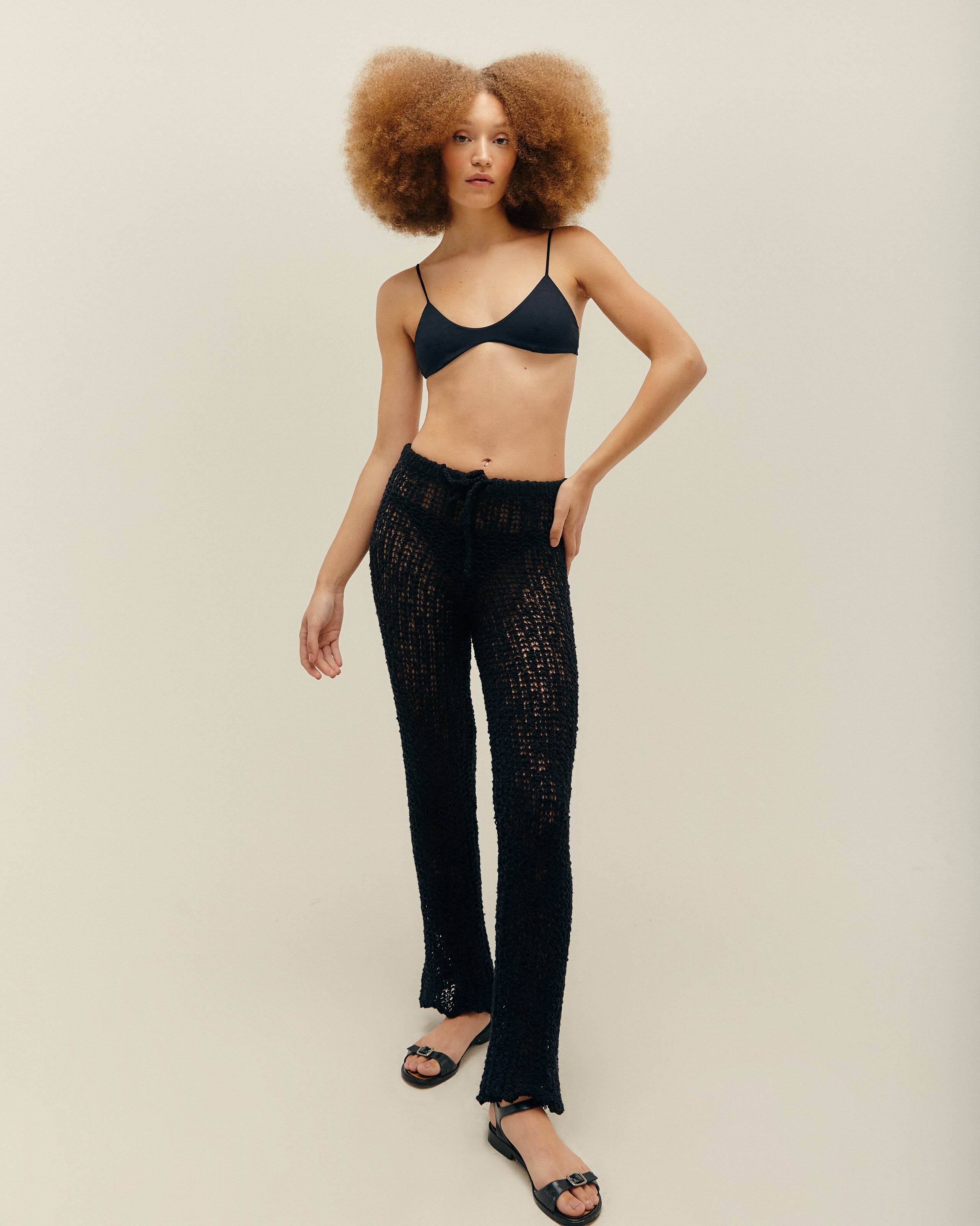 Calça Victoria Tricot Preto