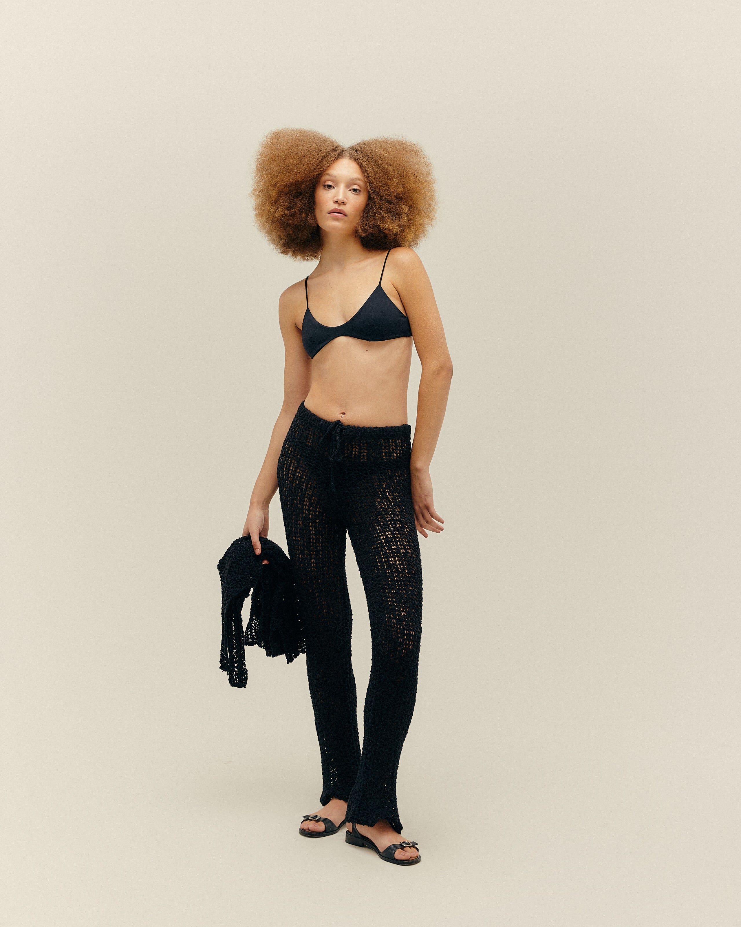 Calça Victoria Tricot Preto