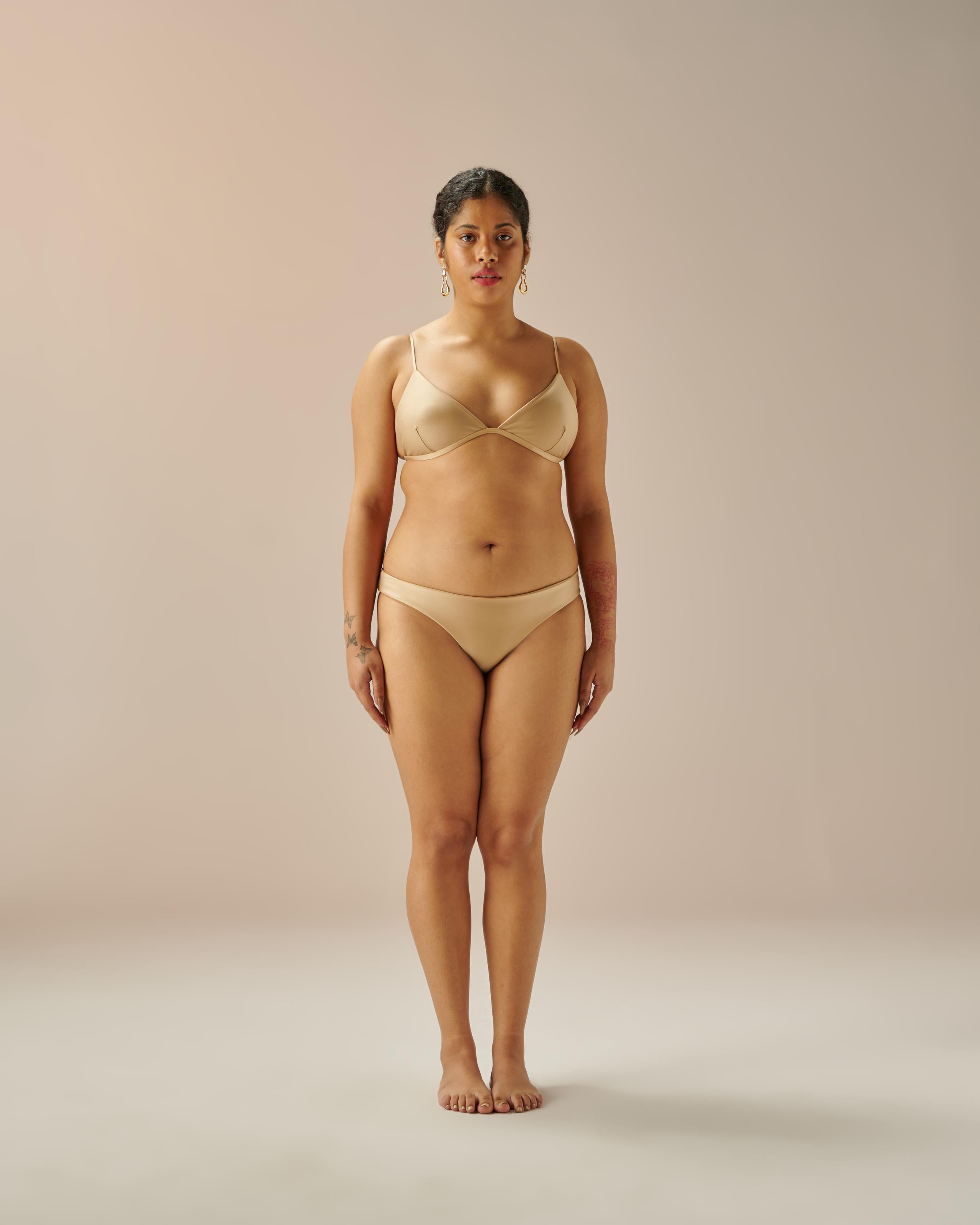 Calcinha Basic Bege Satu