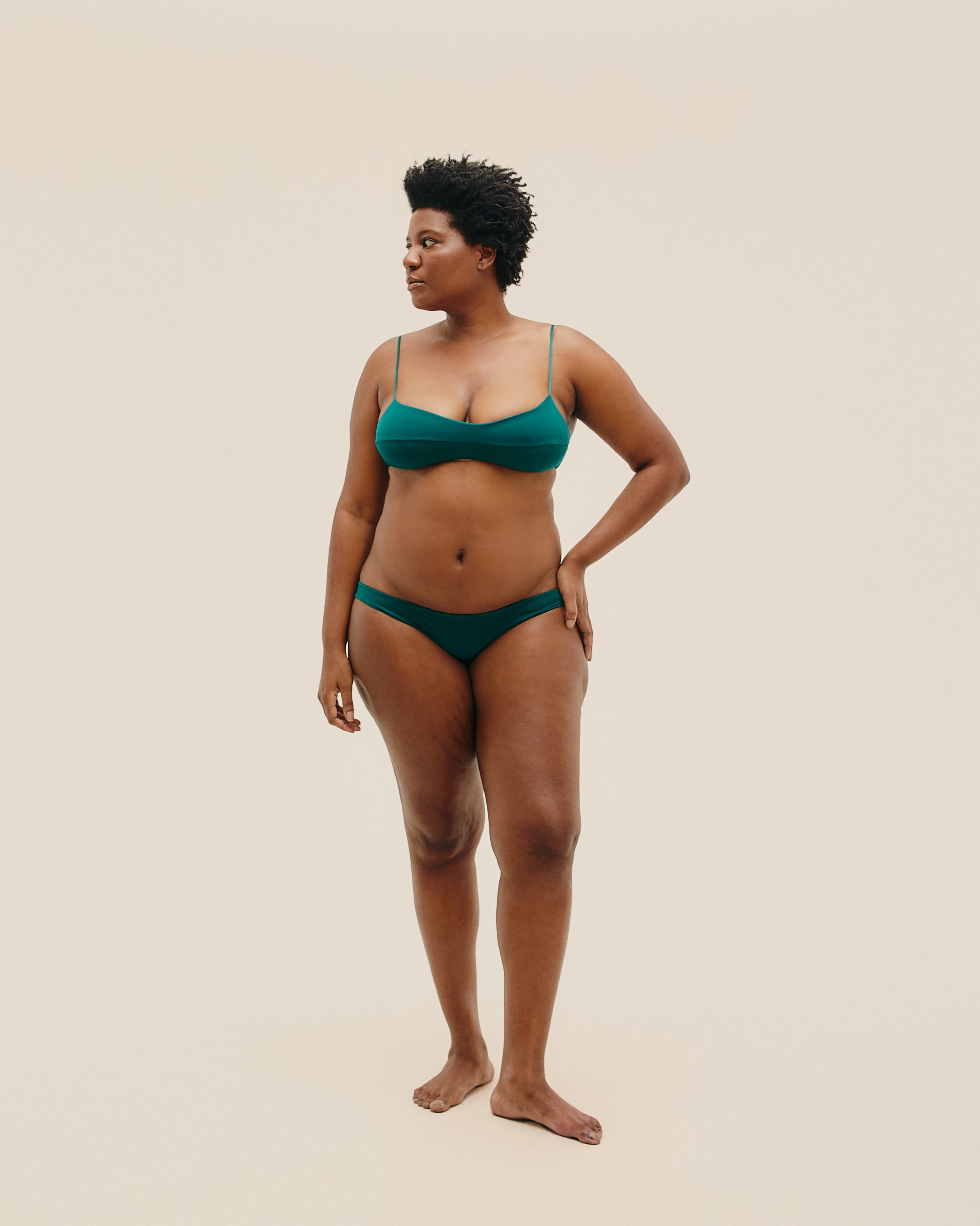 Calcinha Basic Fina Azul Profundo