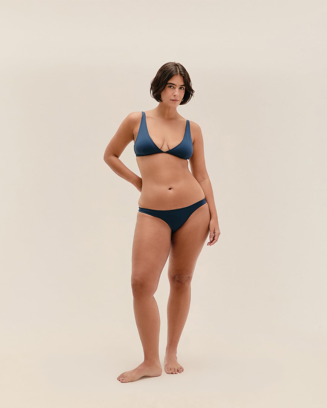 Calcinha Basic Fina Marinho Classico